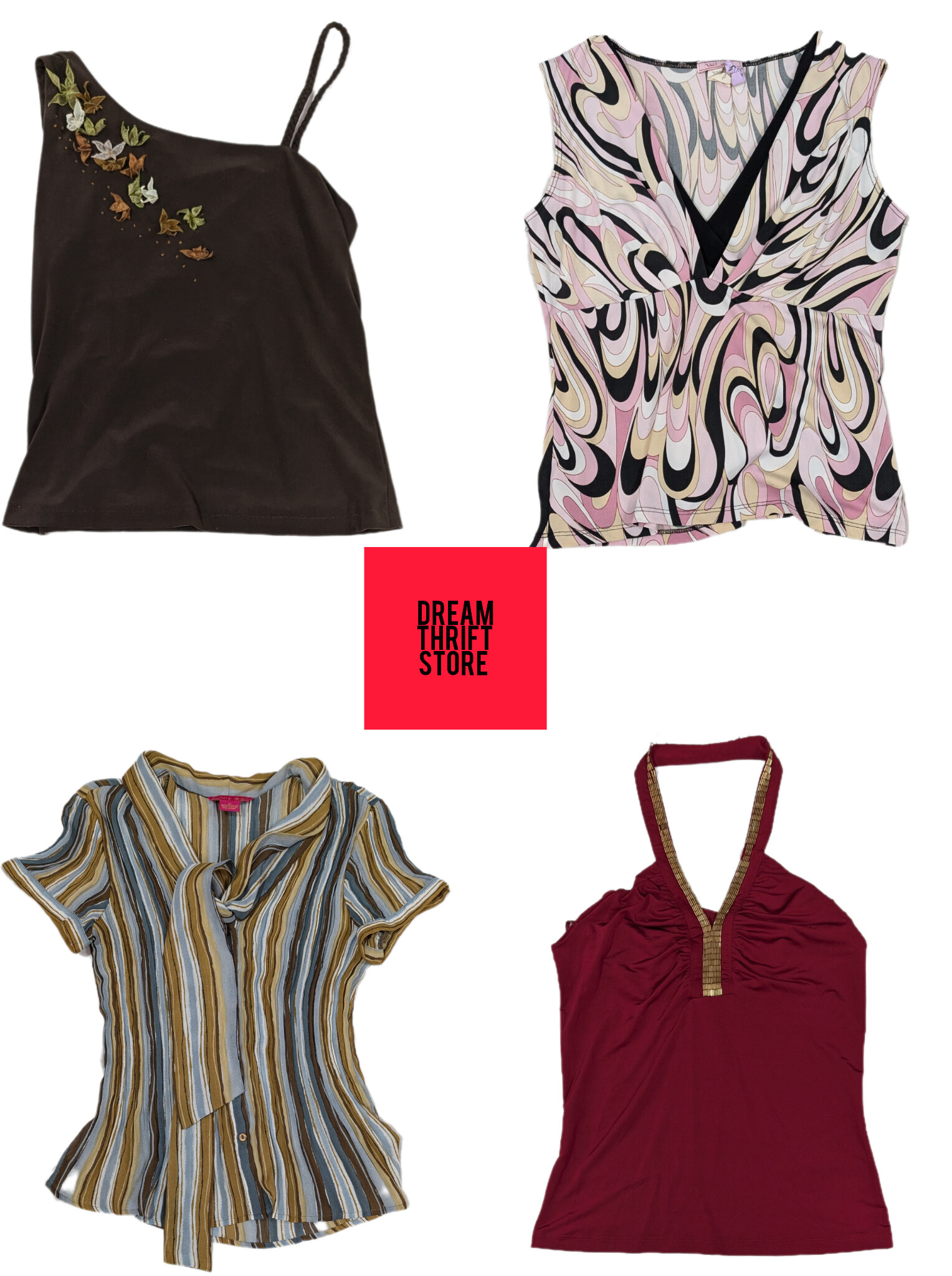 DESIGNER MIX THEME TOPS (BRAND'S INCULOADED) SUNNY..