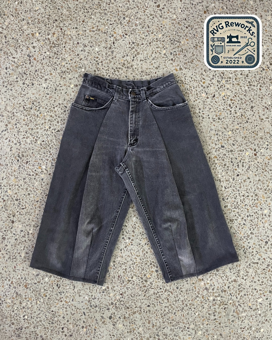 Shorts Envolventes de Denim Reciclado