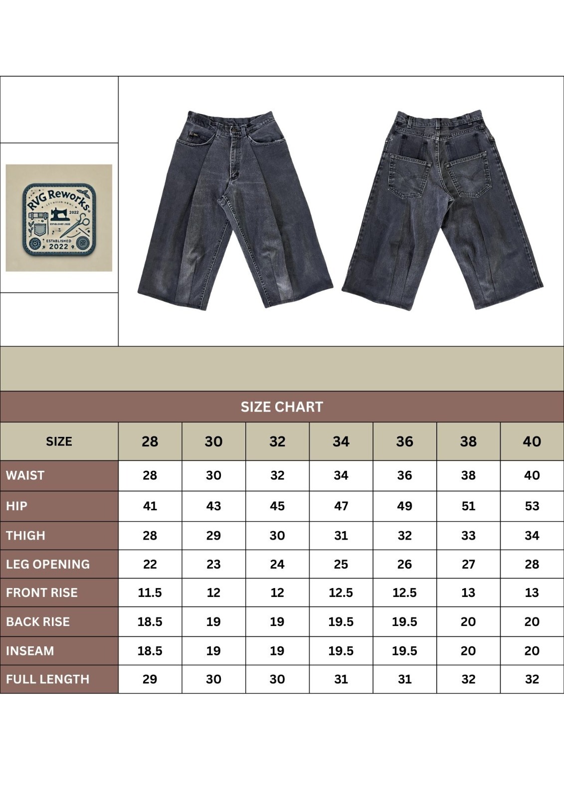 Shorts enveloppants en denim recyclé