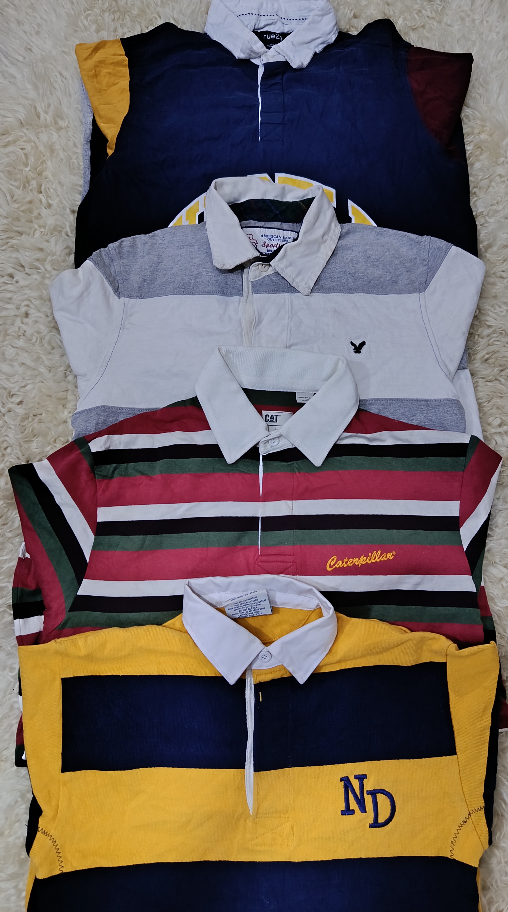 rugby shirt 10Pcs (RV # 324)