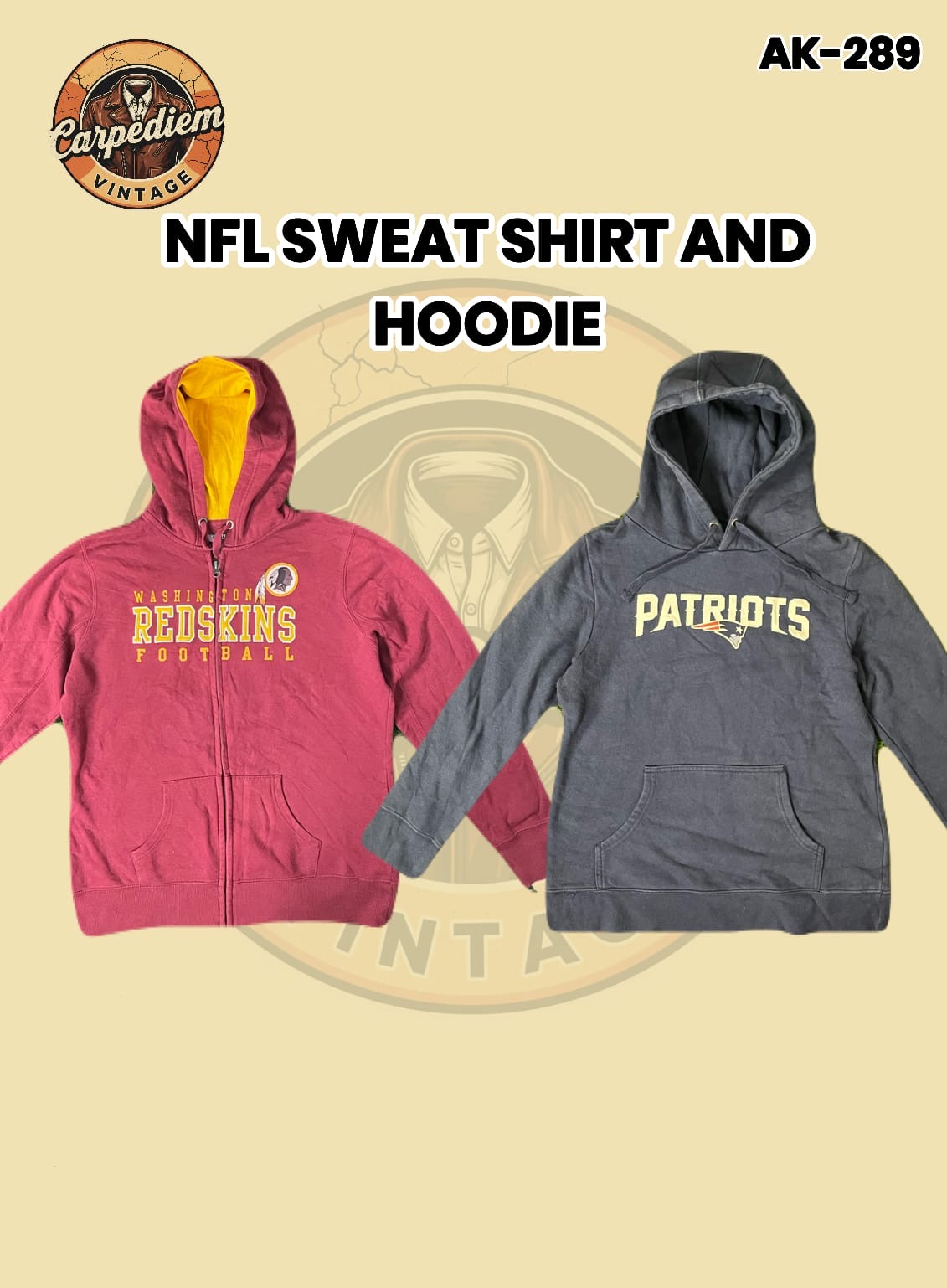 Nfl and Nhl hoodies Ak-289