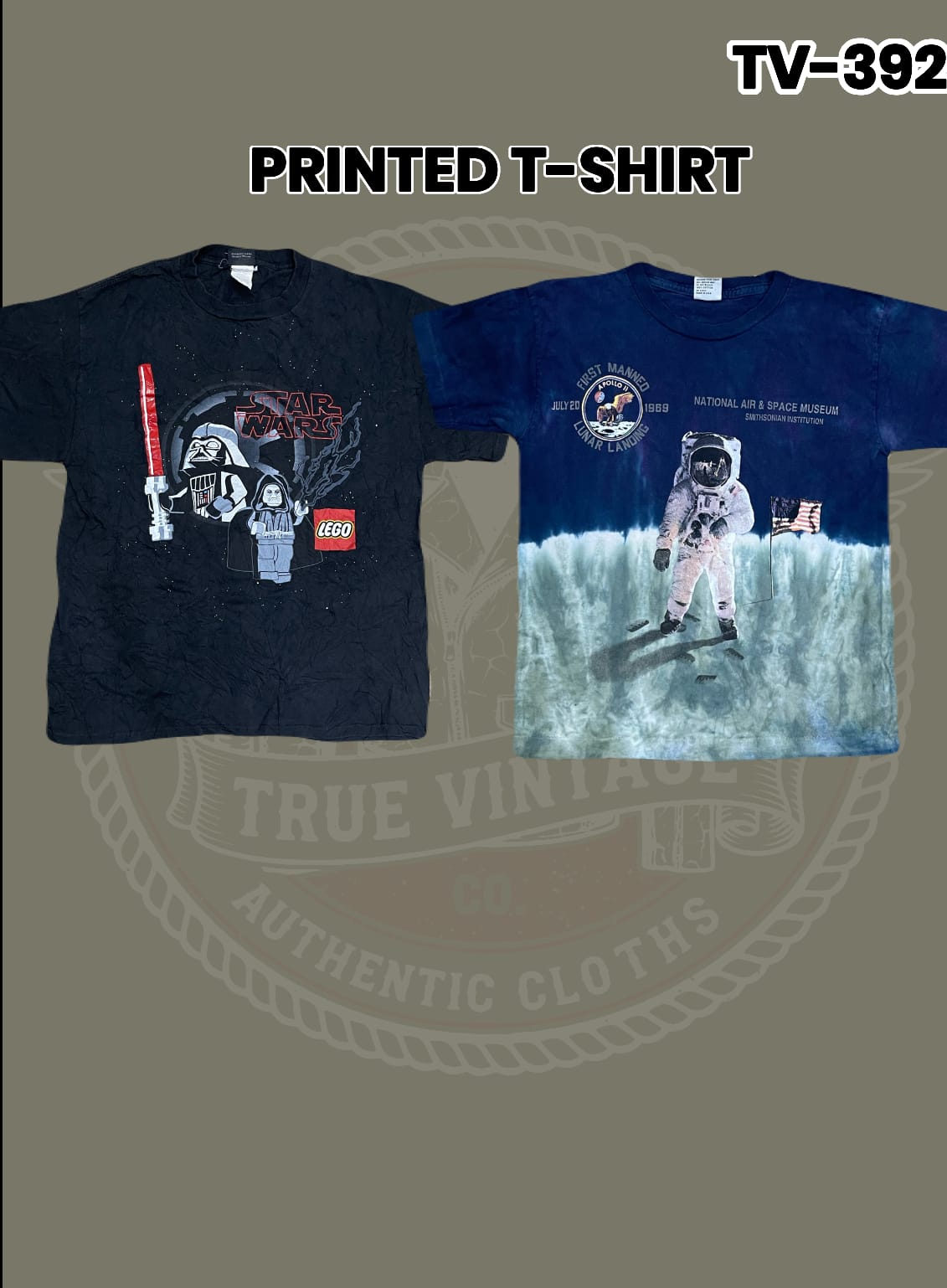 Bedruckte T-Shirts Tv-392