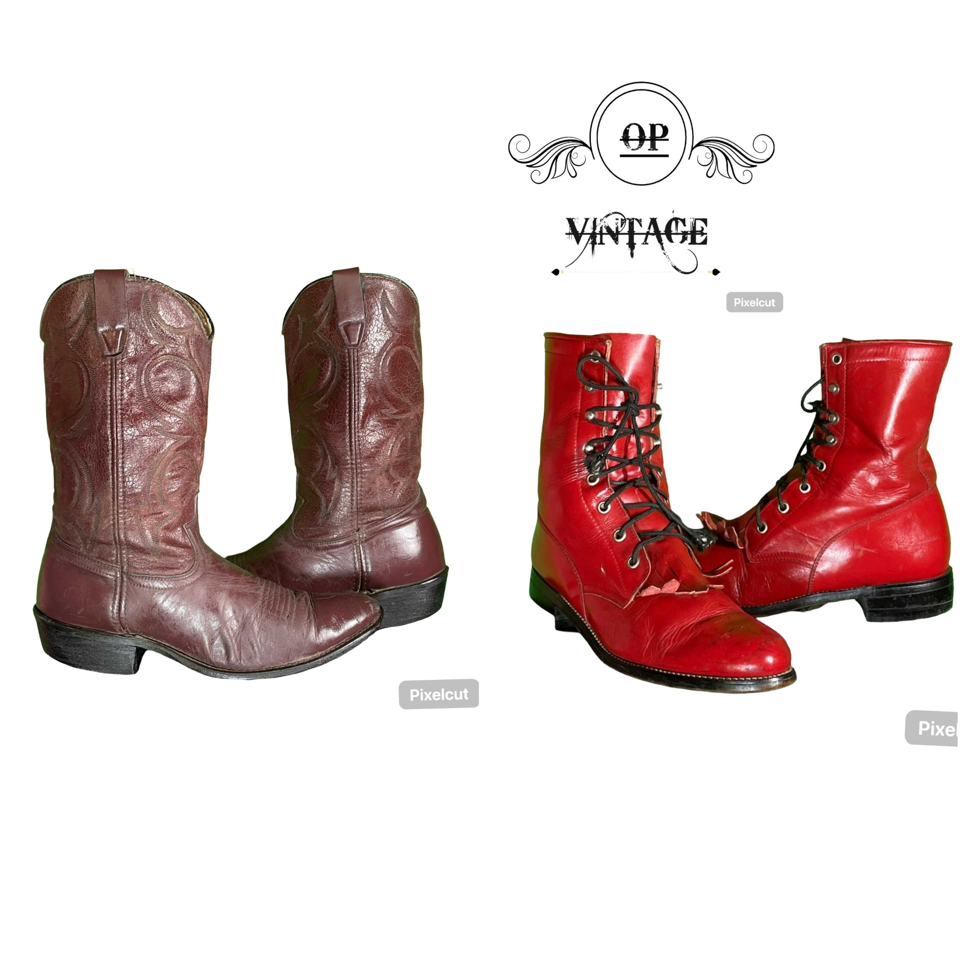 Bottes de cowboy vintage 166