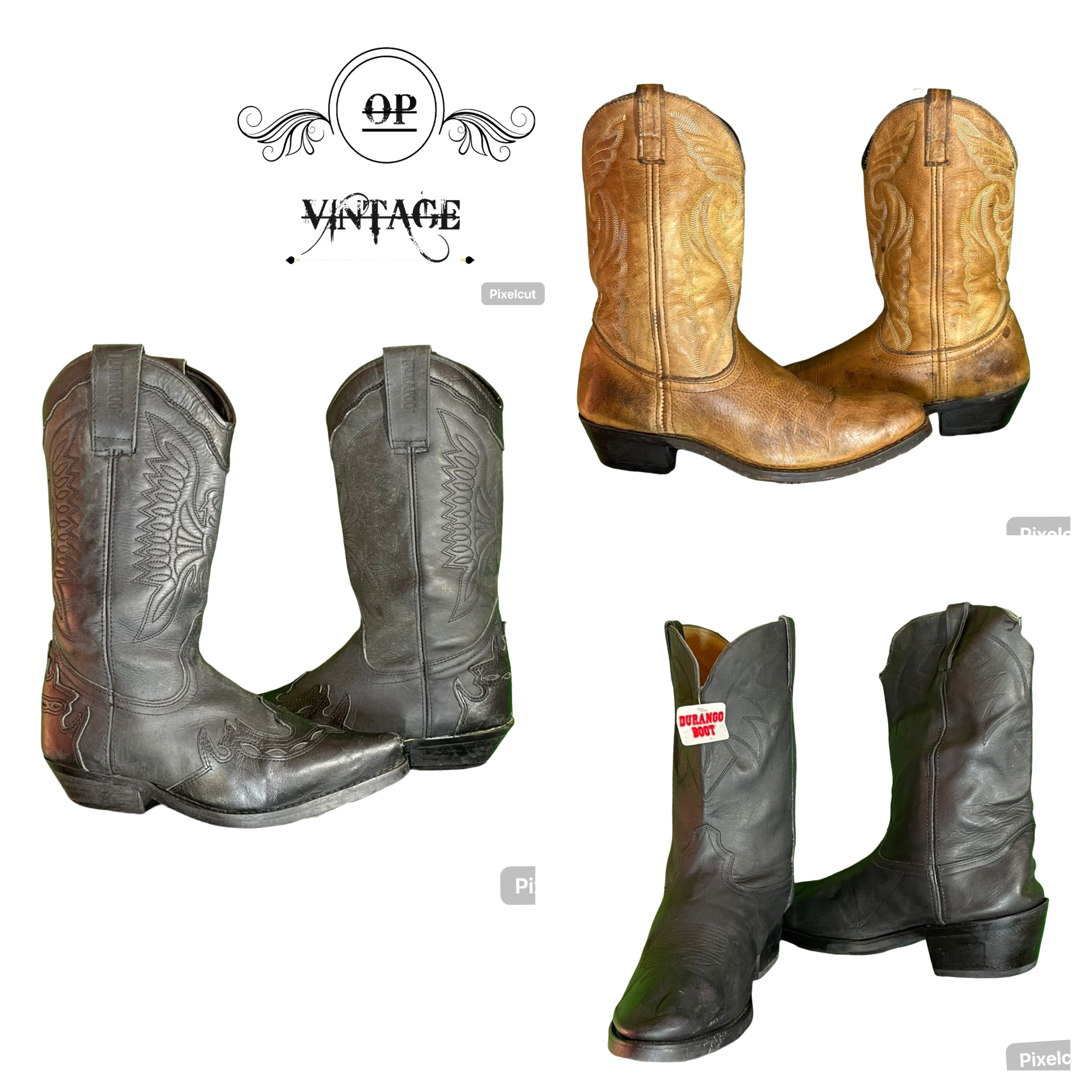 Op vintage 168 Meilleures Bottes de Cowboy Qualité