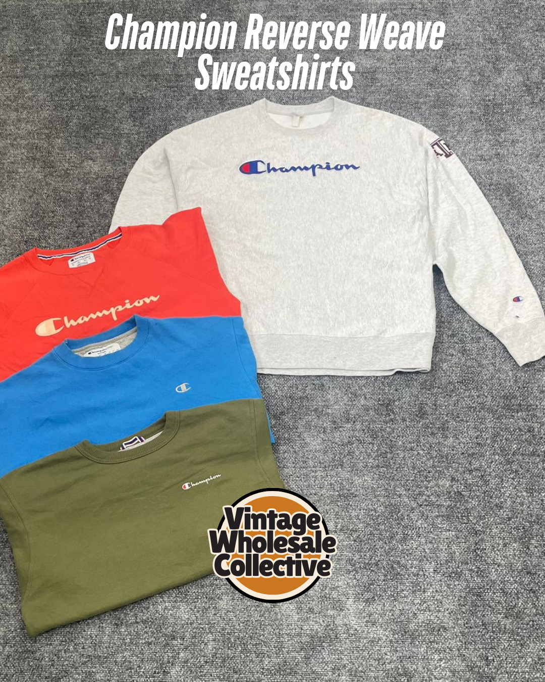 Champion Reverse Weave Sweatshirts - (18/02)