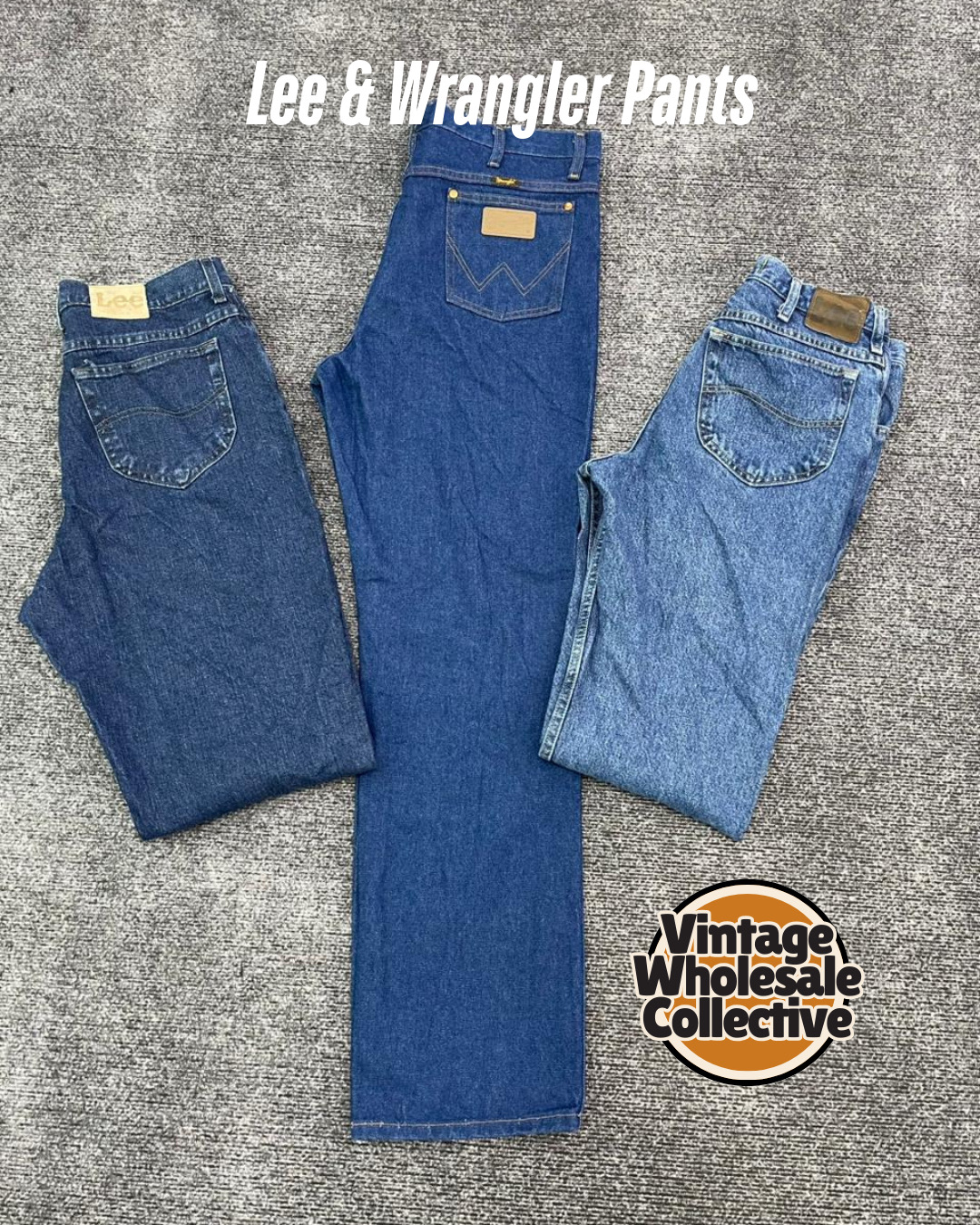 Lee & Wrangler Pants - (18/02)