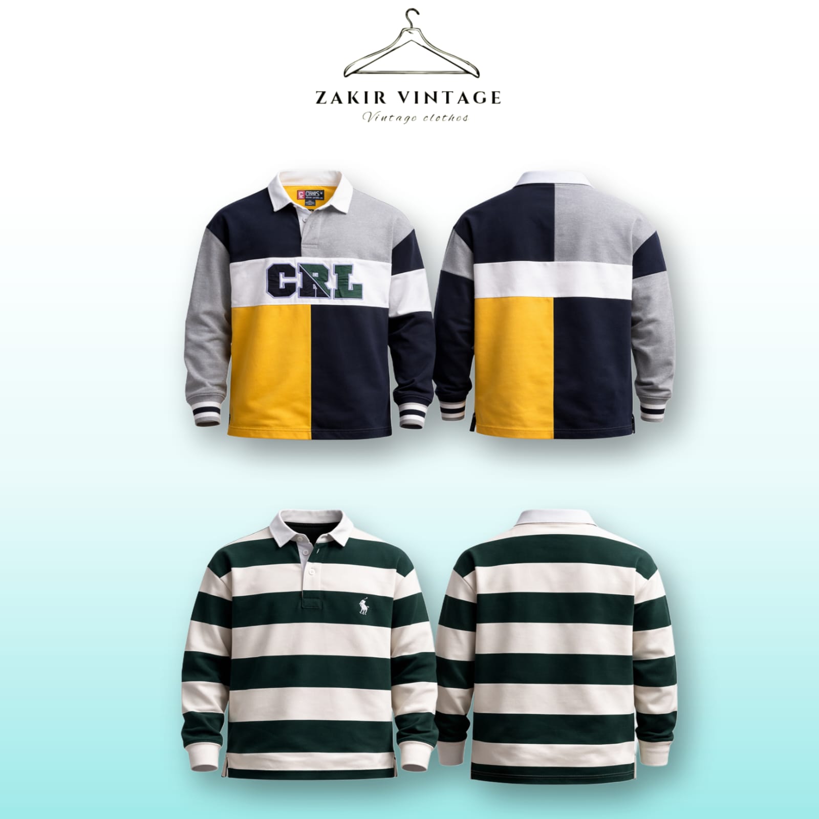 Branded rugby Shirt.