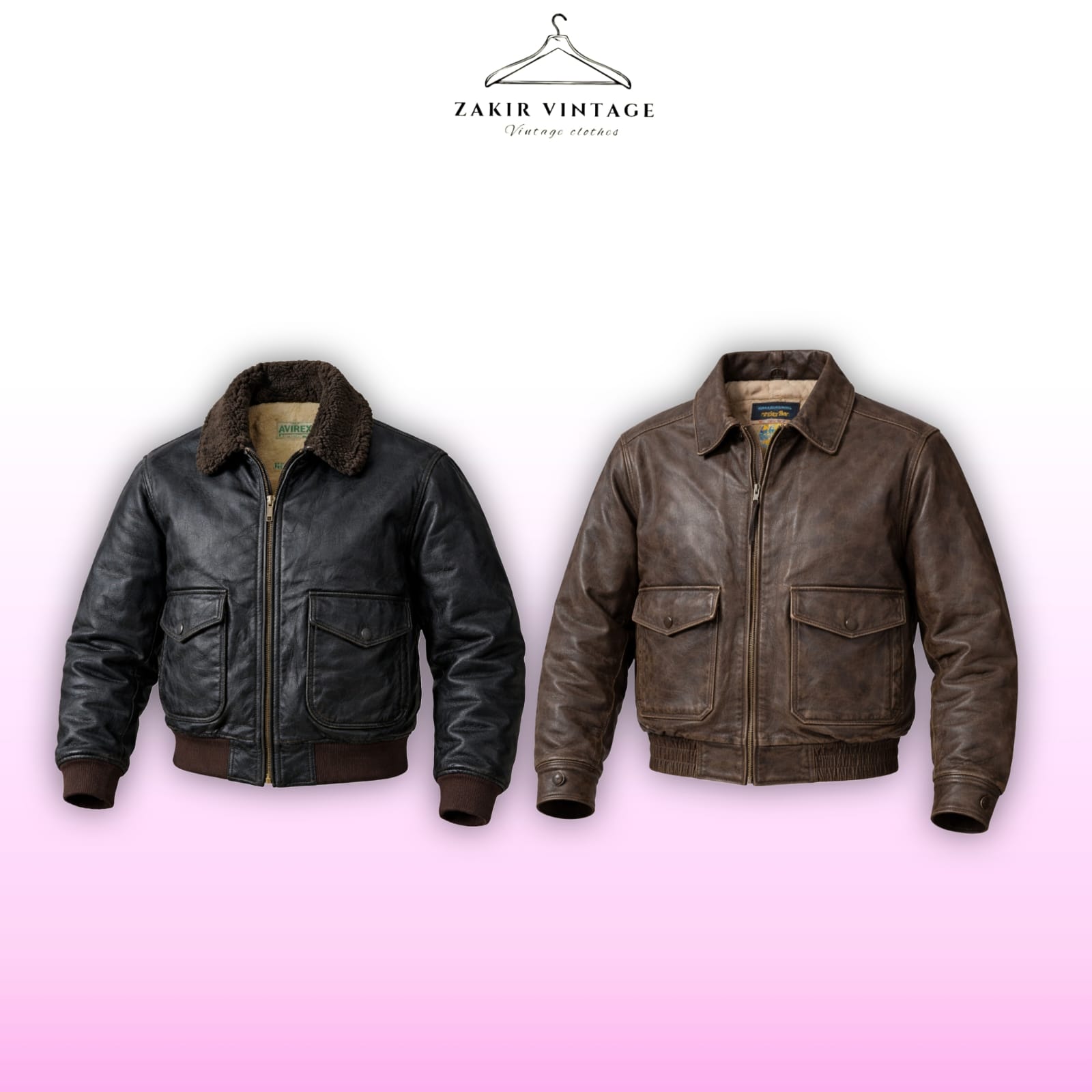 Branded Leather Jacket