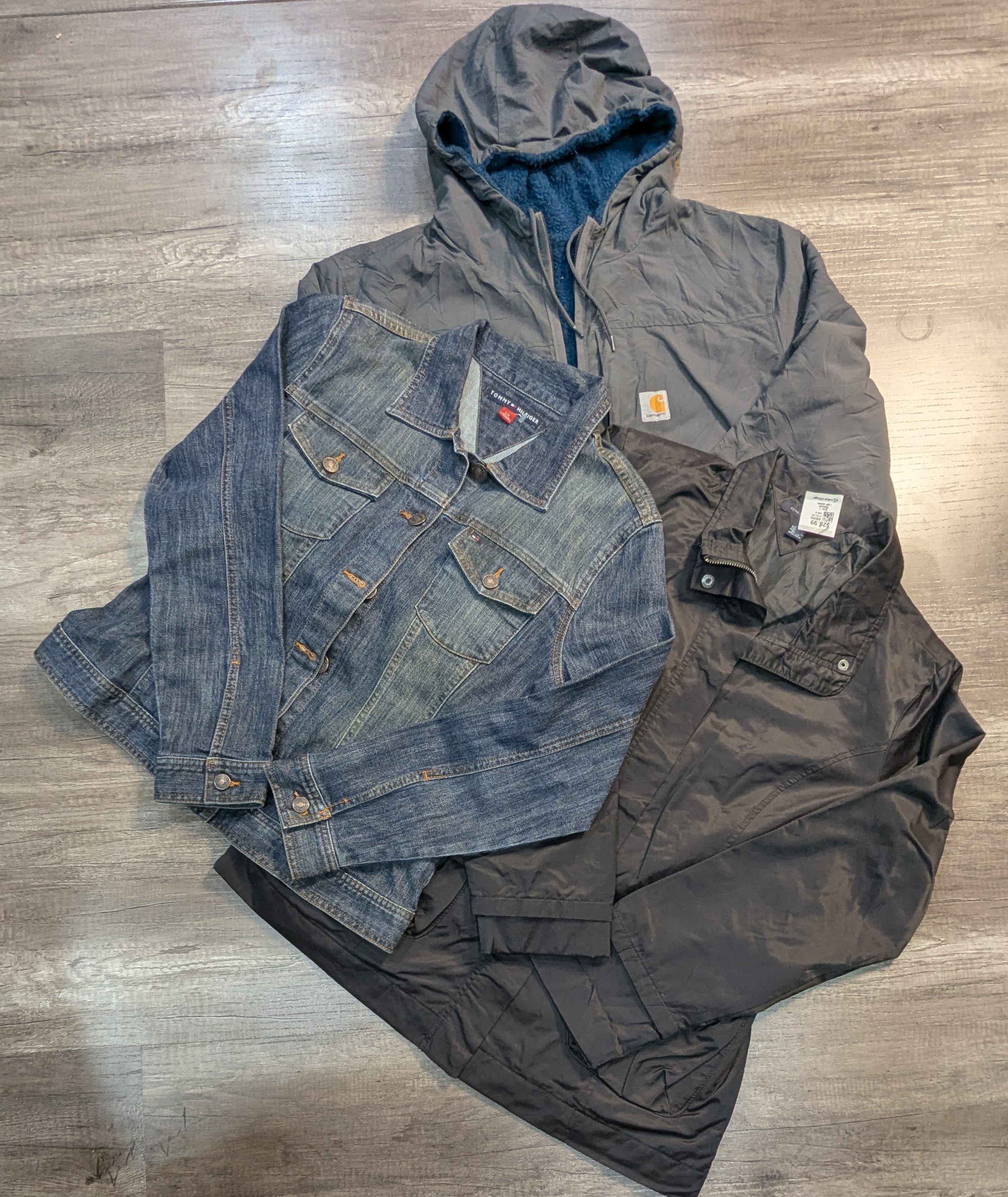 3878 - Tommy Hilfiger, Carhartt, The North Face, C..