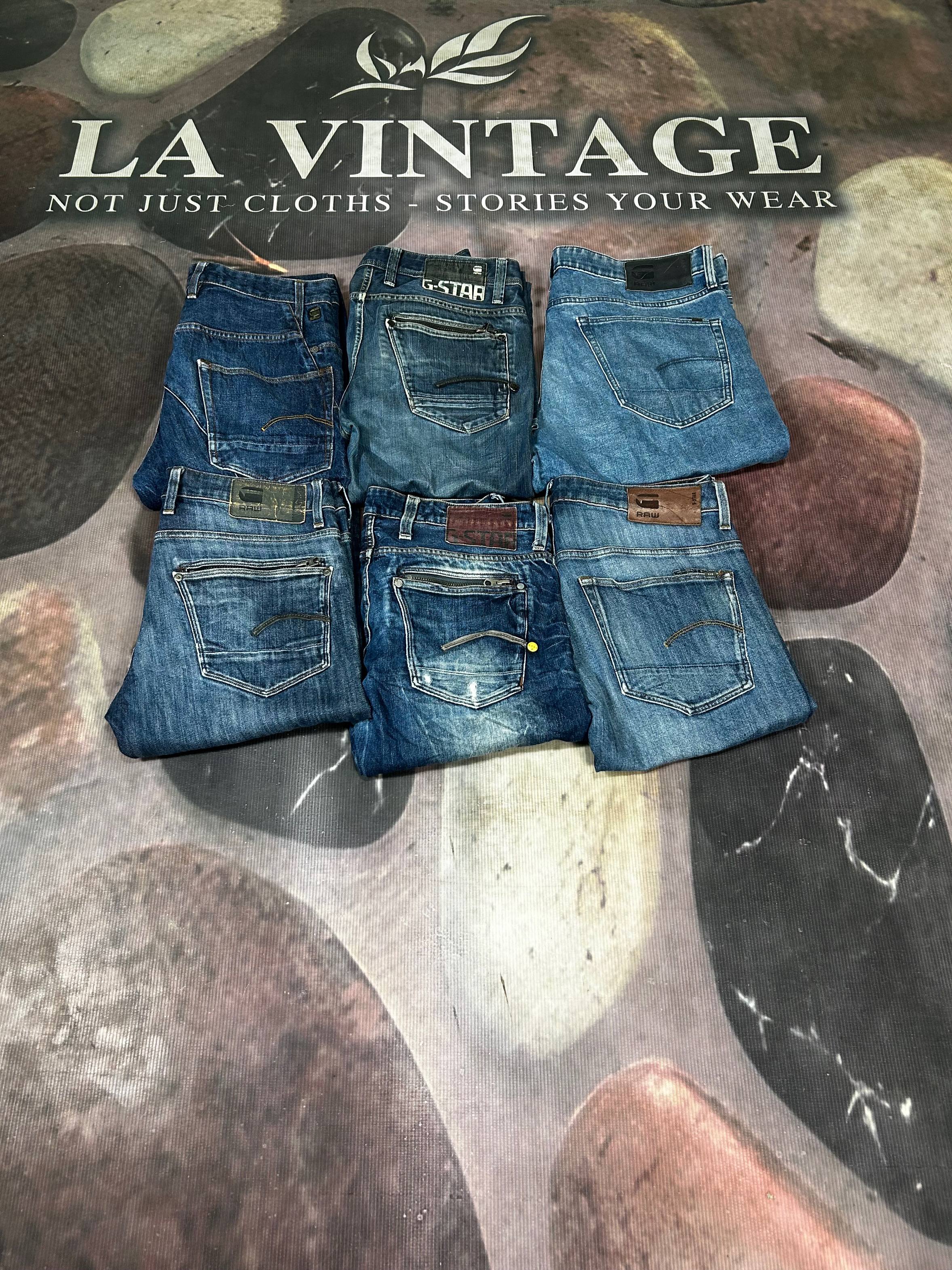 G-Star RAW Relaxed Fit Denim Jeans – Vintage Wash ..