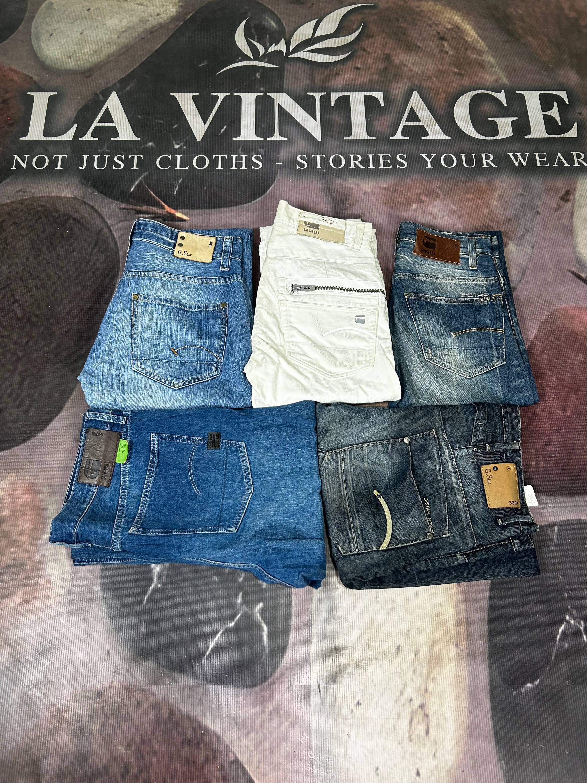 G-Star Relaxed Fit Blue Jeans – Klassische 90er Ja..