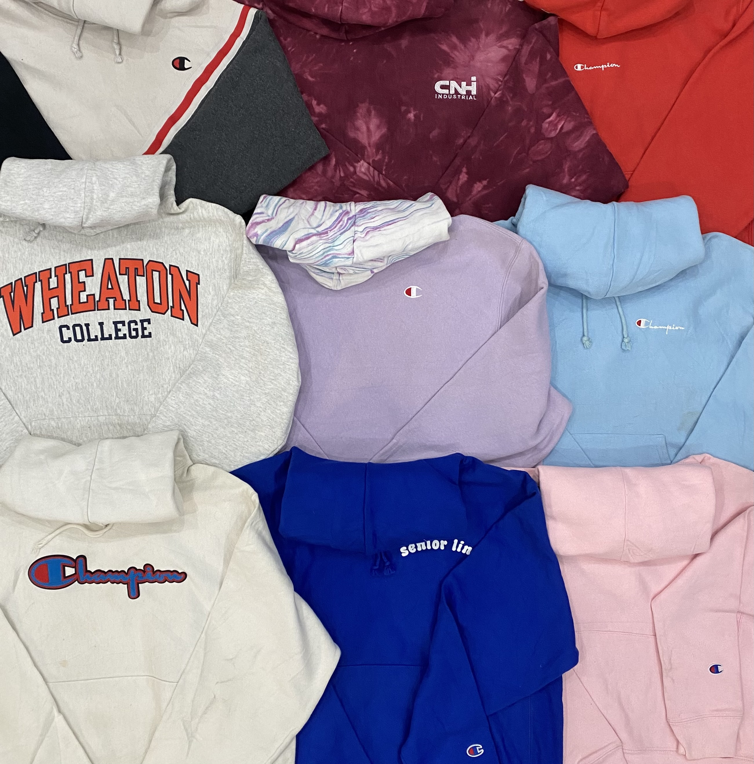 Branded Champion Reverse Wave Hoodies