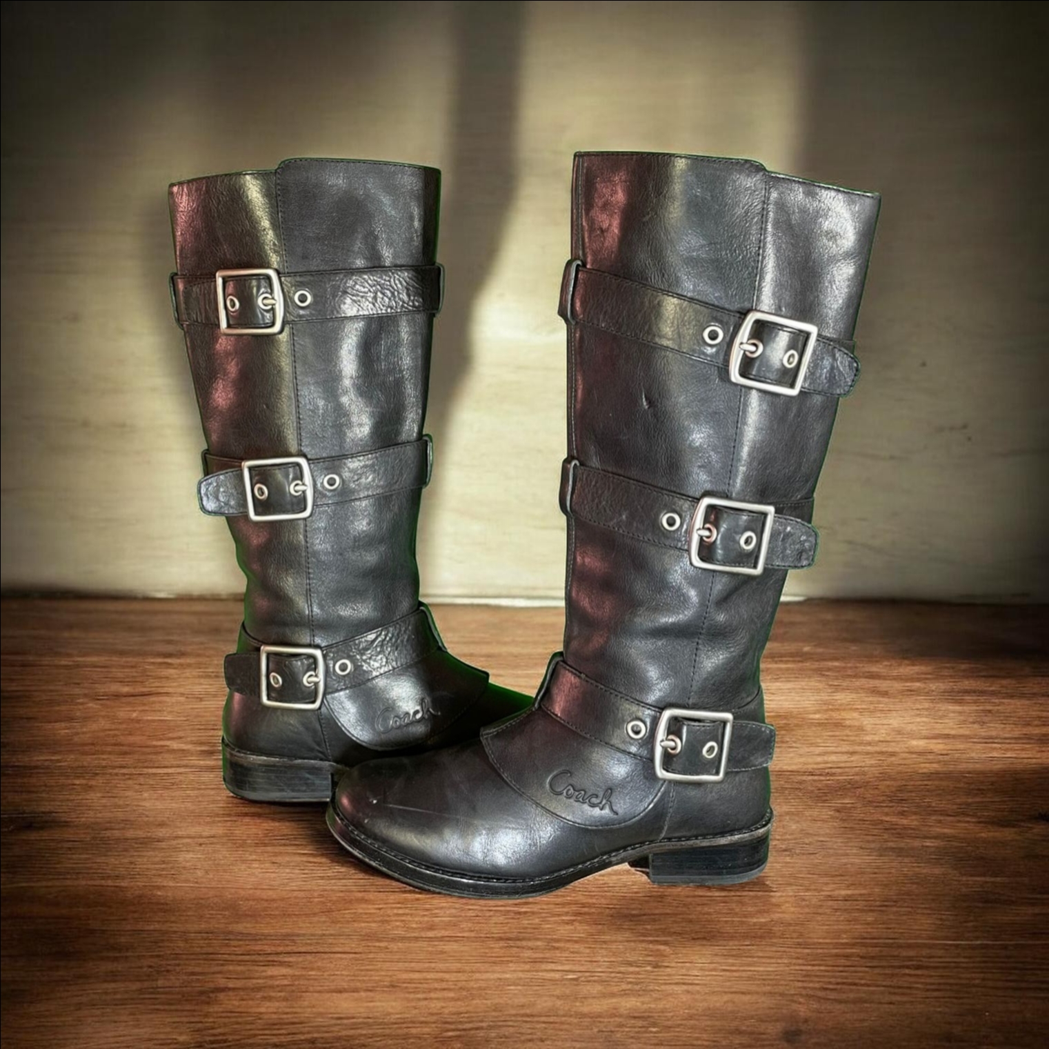 Op vintage 279 Bottes à talons hauts Vintage