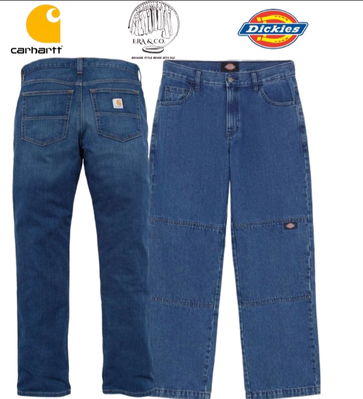 Carhartt and Dickies Jeans