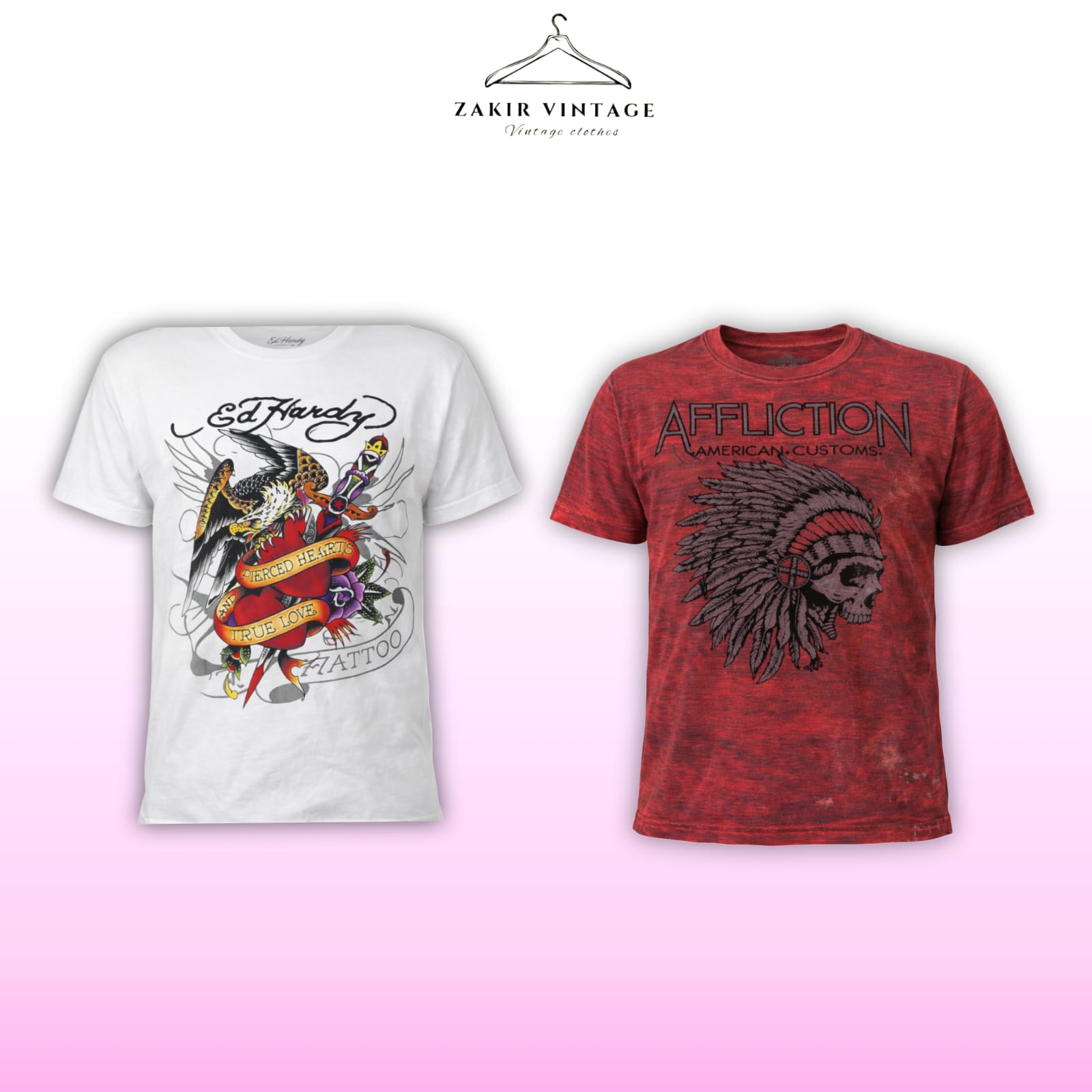 Affliction baby tees