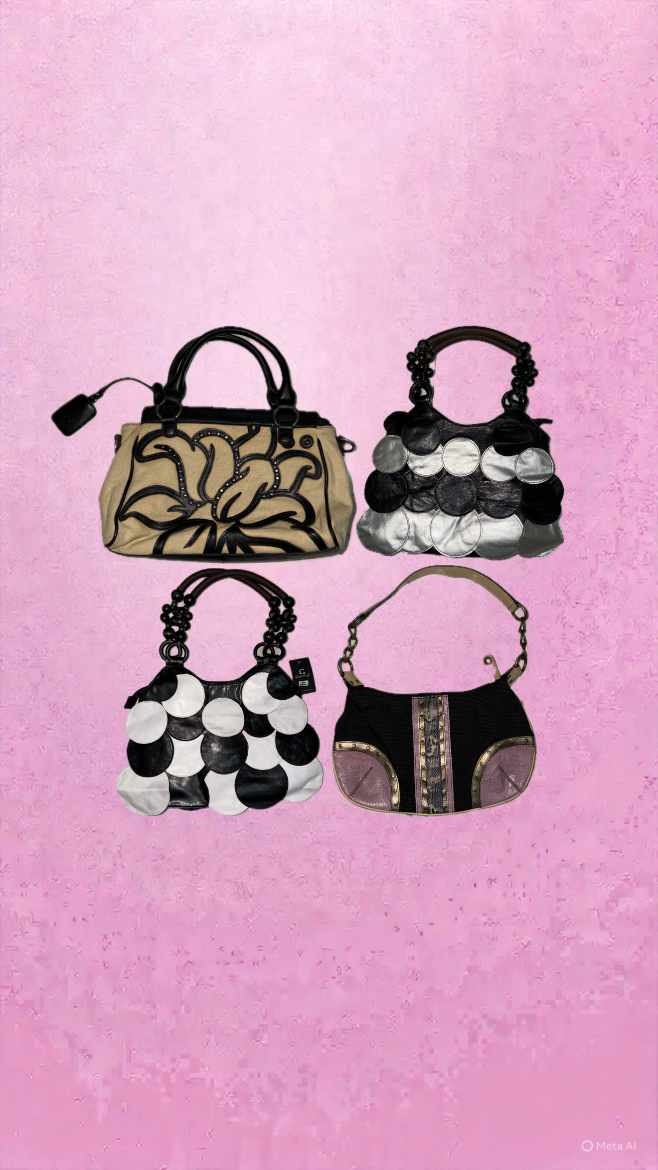 Y2K 20s 90s look bags