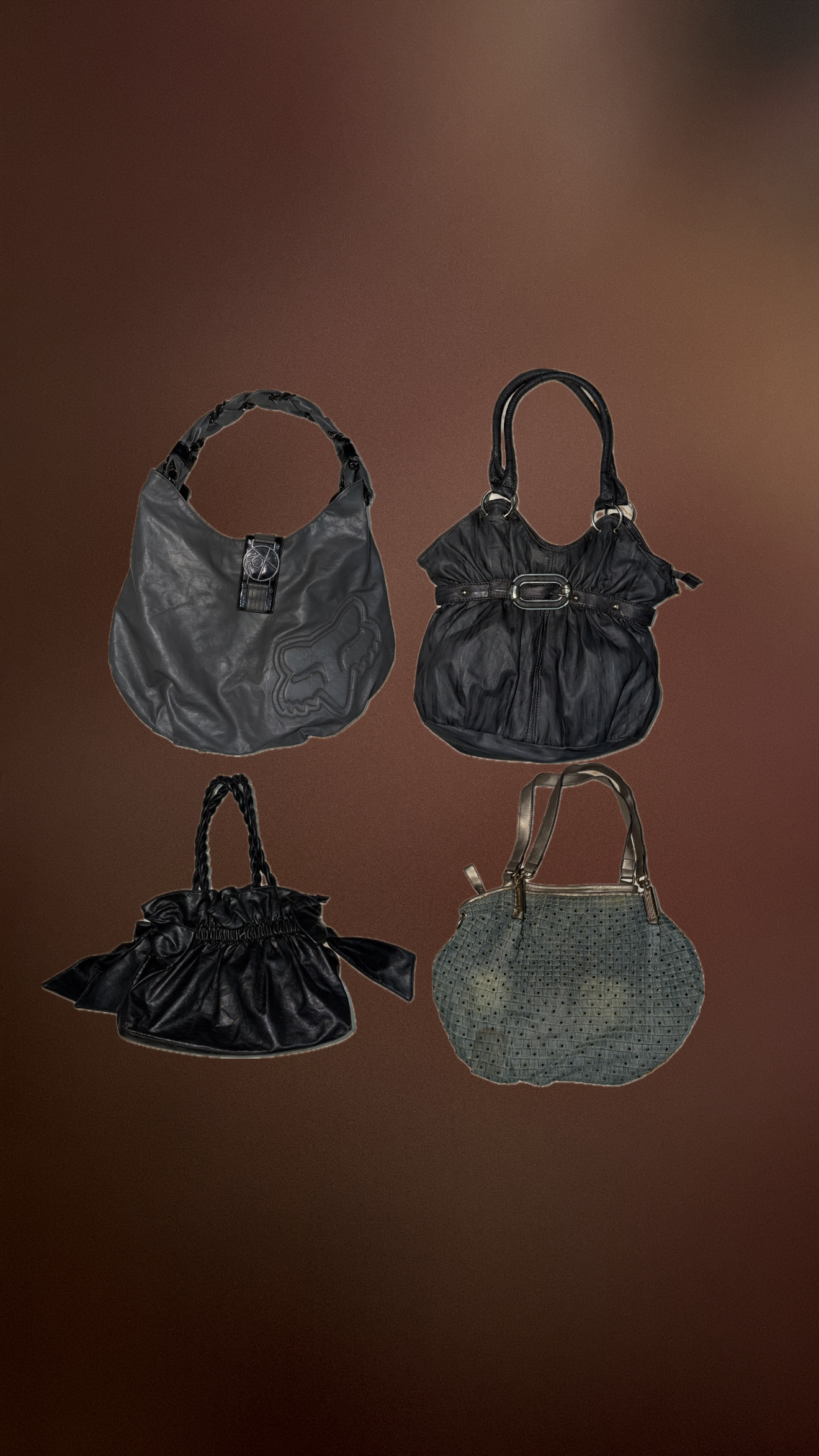 Y2K Gothic Girls Bags