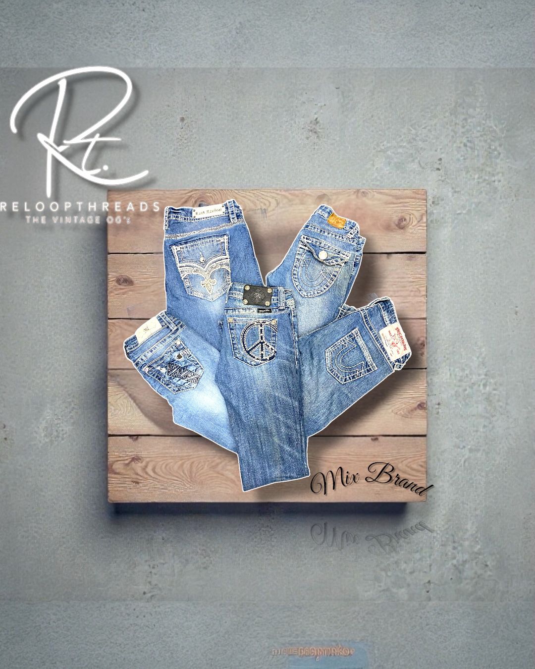 RT 1406 Mix Brand Mix Jeans