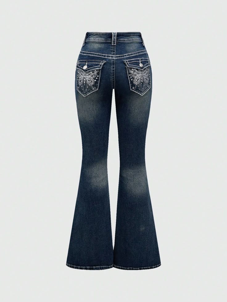 Y2K flared jeans