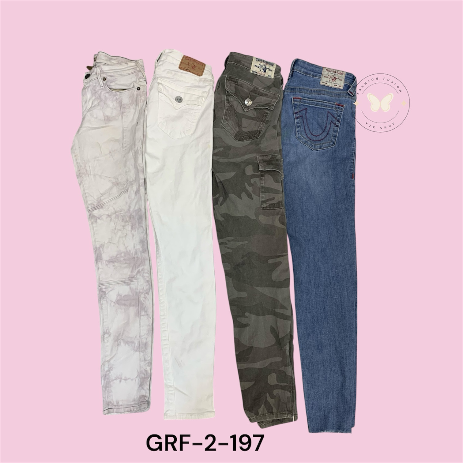 Jeans True Religion Ricky Straight Fit – Lavado Me..