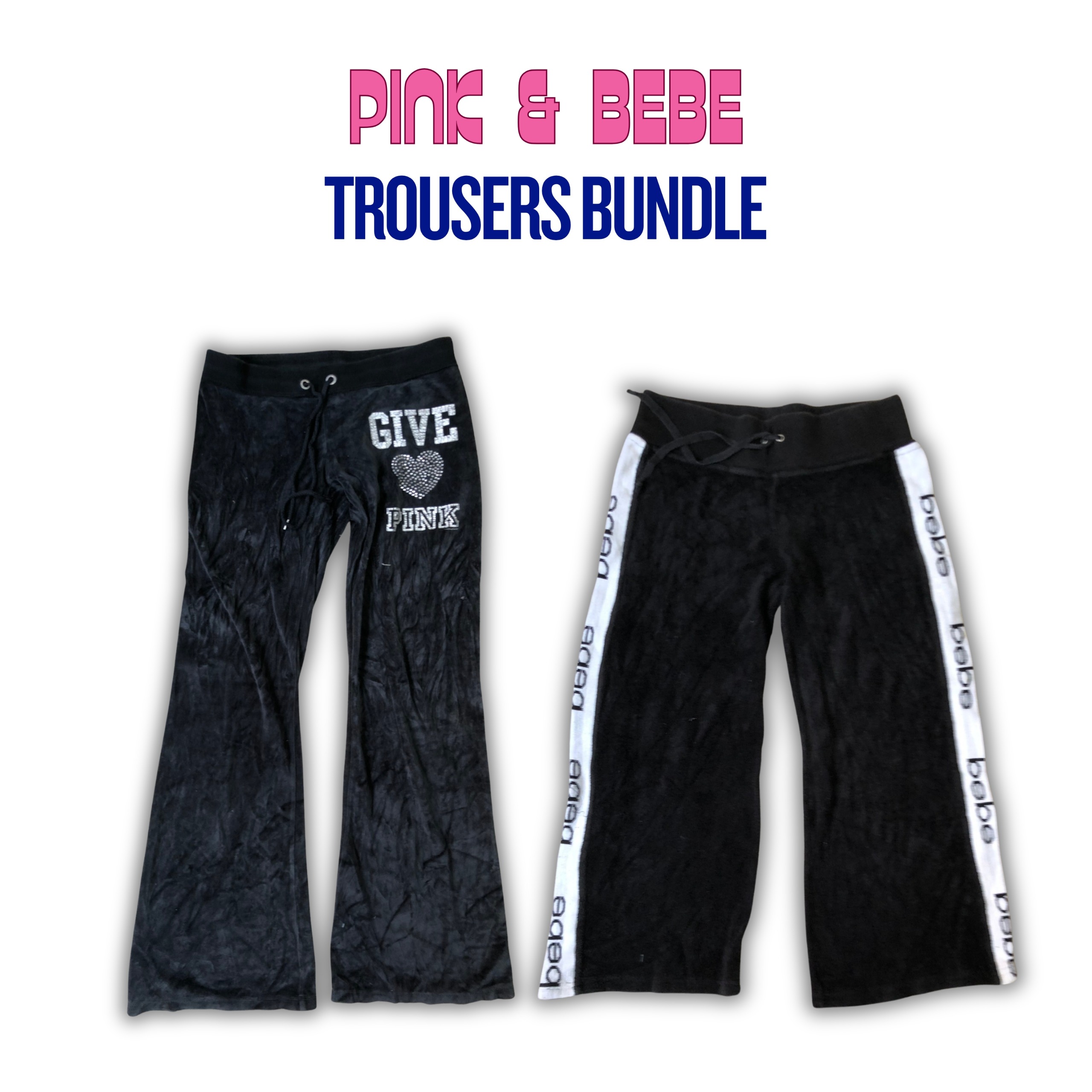 Pack de pantalons Pink et Bebe - 07 pcs