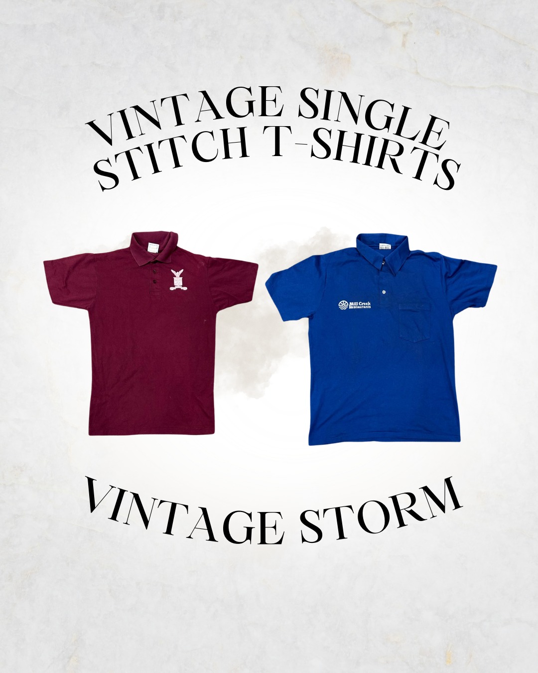 T-Shirt Vintage a Punto Singolo