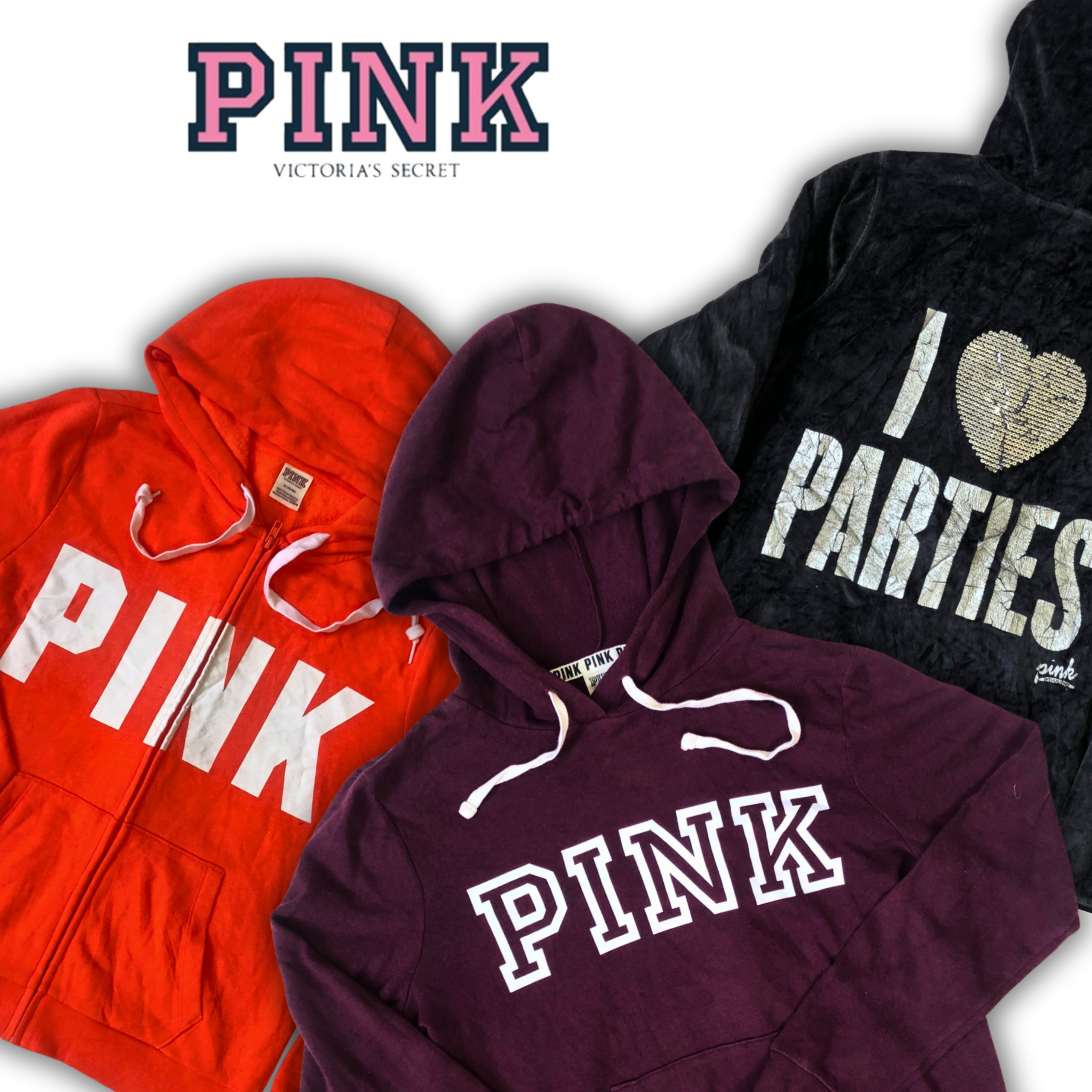 Ensemble de sweat-shirts et hoodies Pink by Victor..
