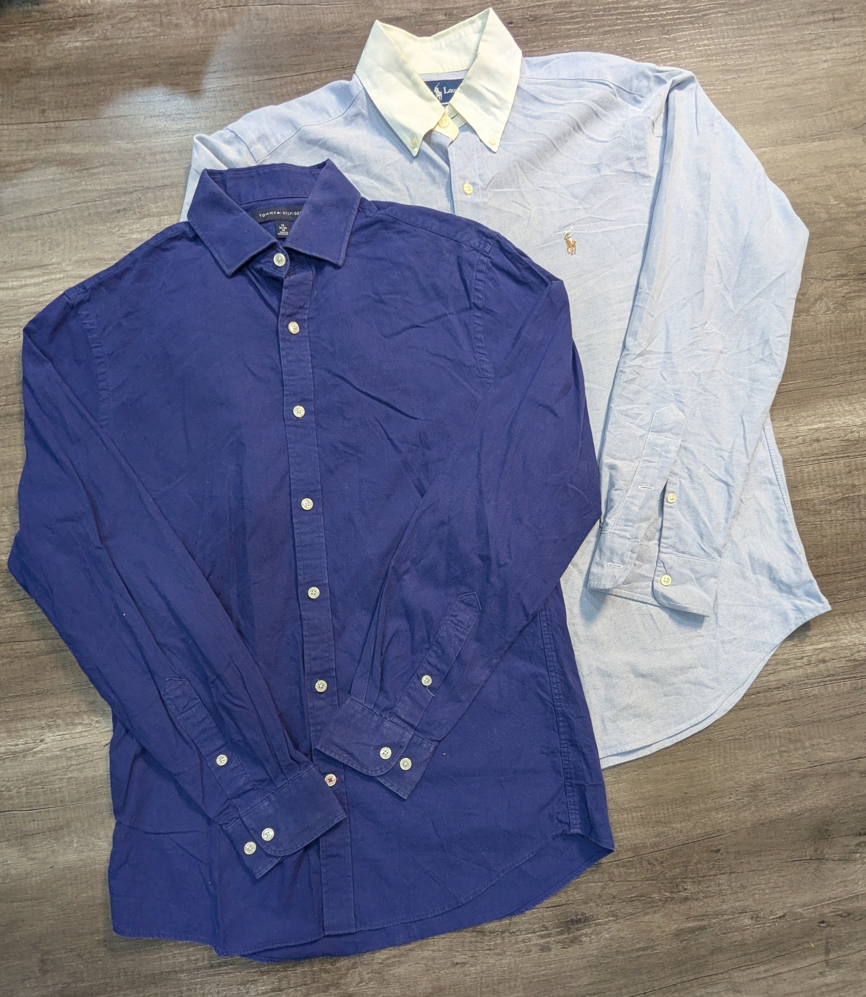 3933 - Ralph Lauren, Tommy Hilfiger Full Sleeves S..