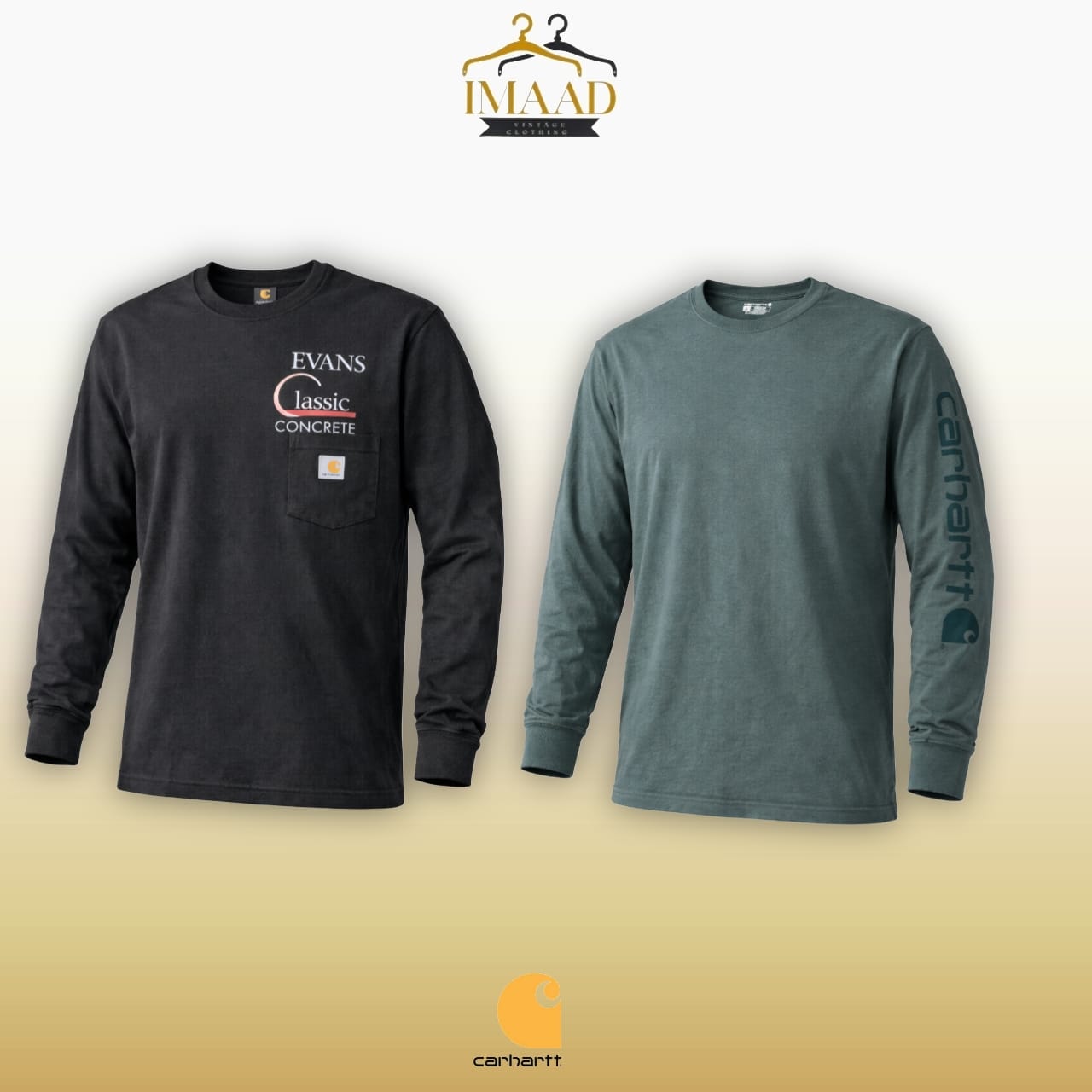 Camisetas de manga longa Carhartt