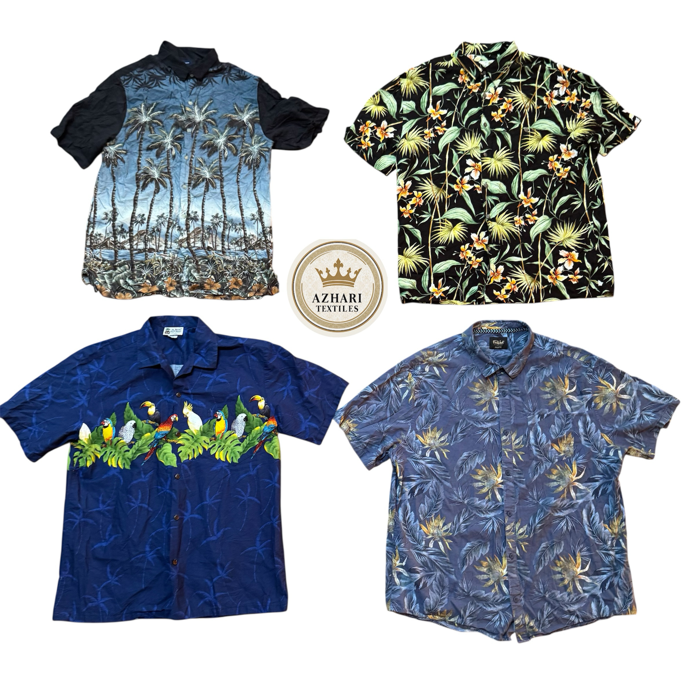 Camisas hawaianas 2000s 10 pcs At 561