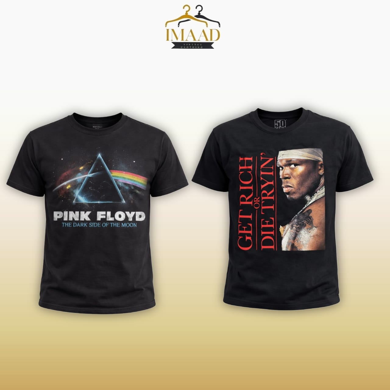 T-shirts de groupes de musique