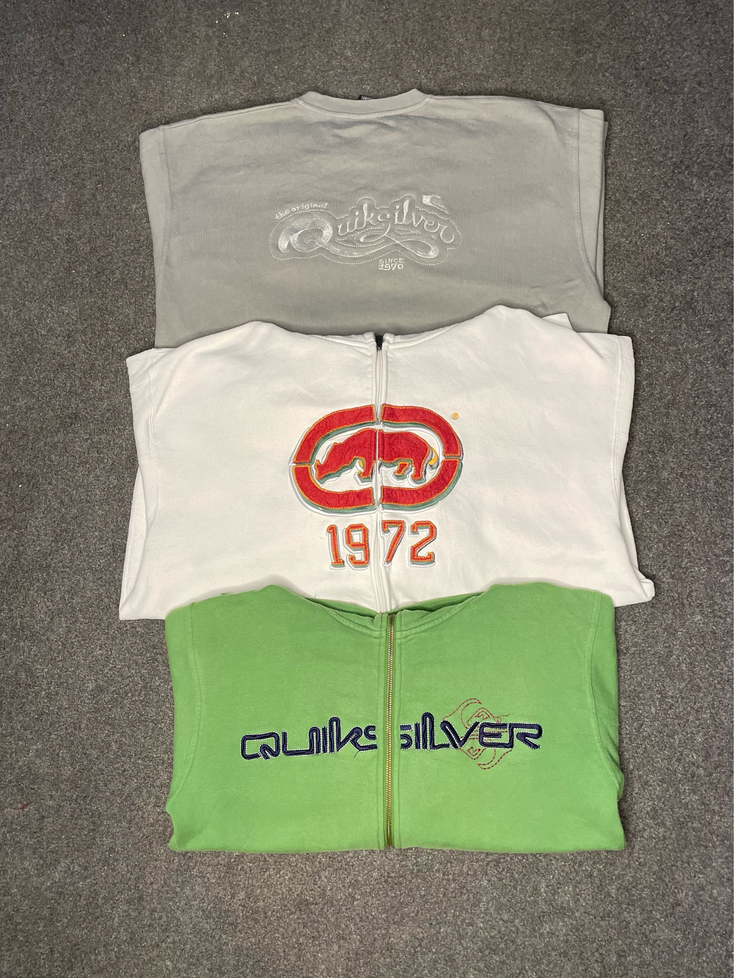 Vintage Quiksilver & Ecko Untld Sweats 8 pièces