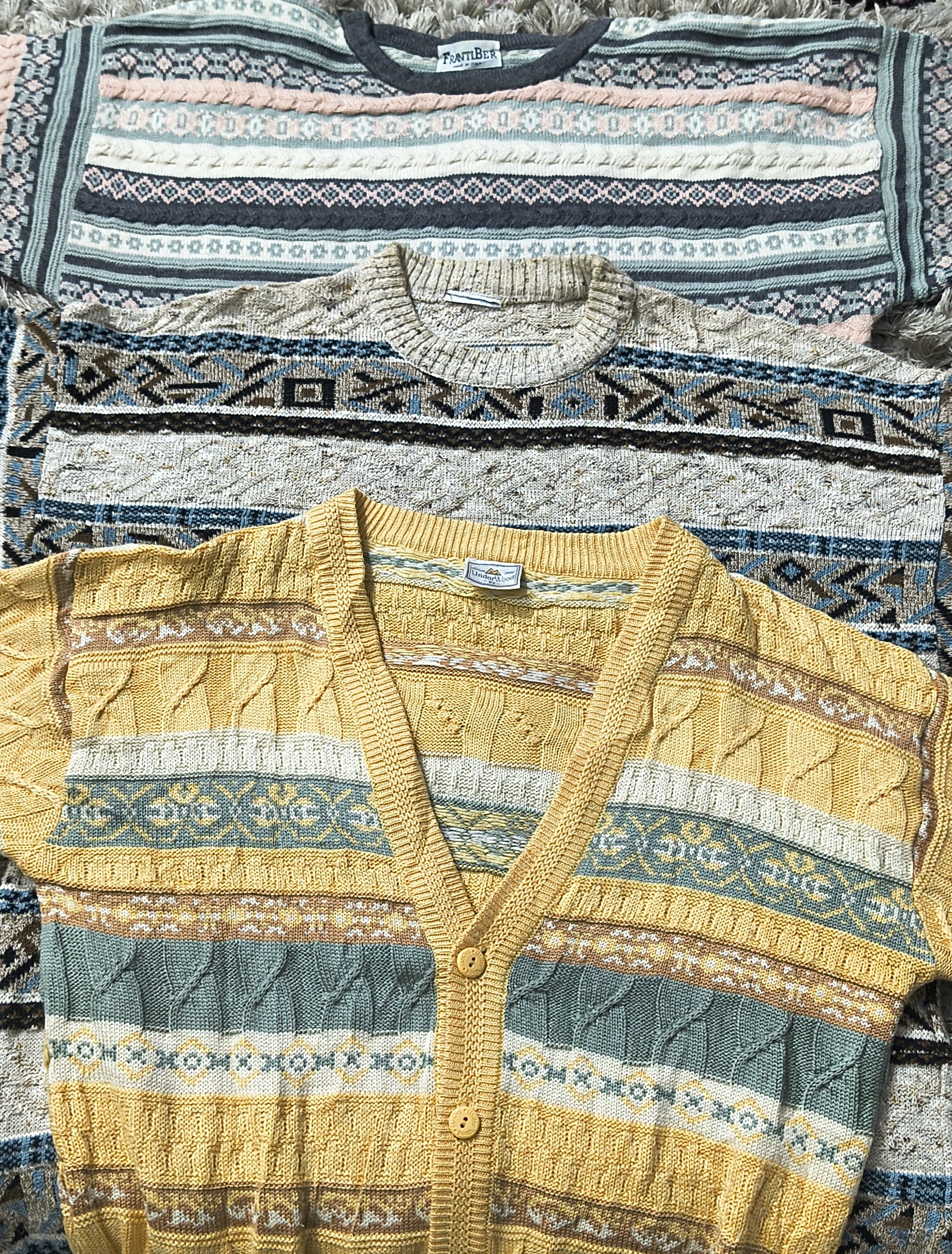 Coogi-Style Sweaters