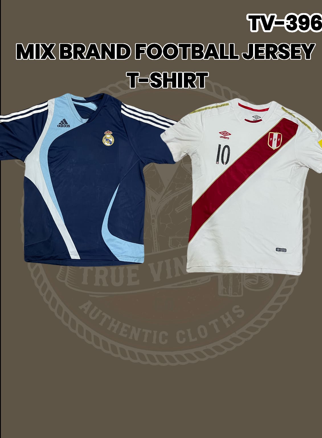 T-shirt de football Mix marque Tv-396