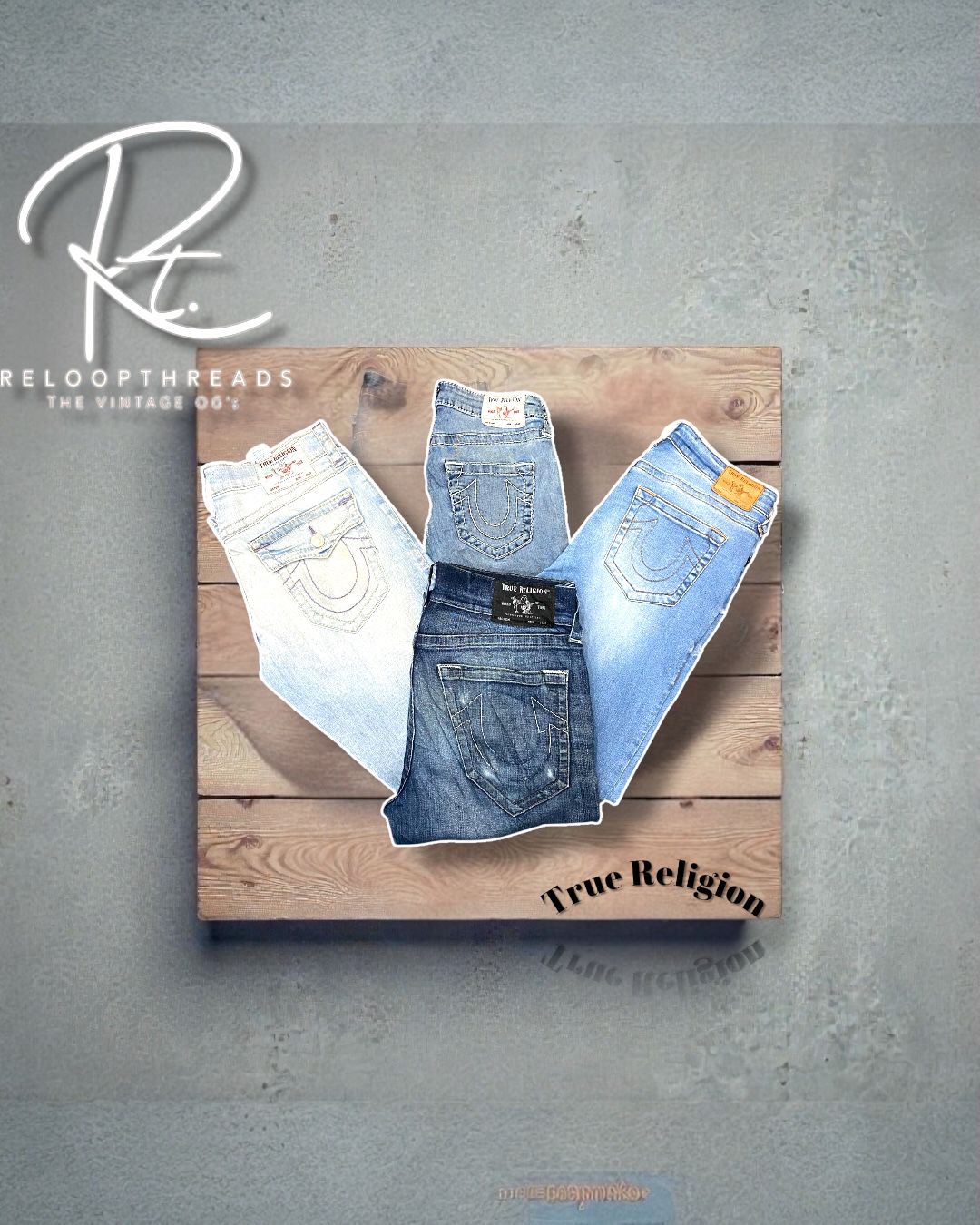 RT 1410 True Religion Men Mix Jeans
