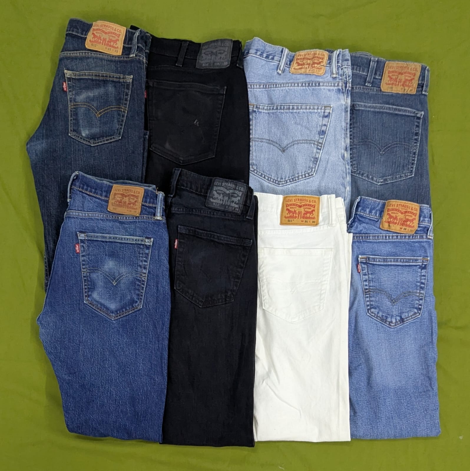 RV2250 Levi's Zipper Jeans