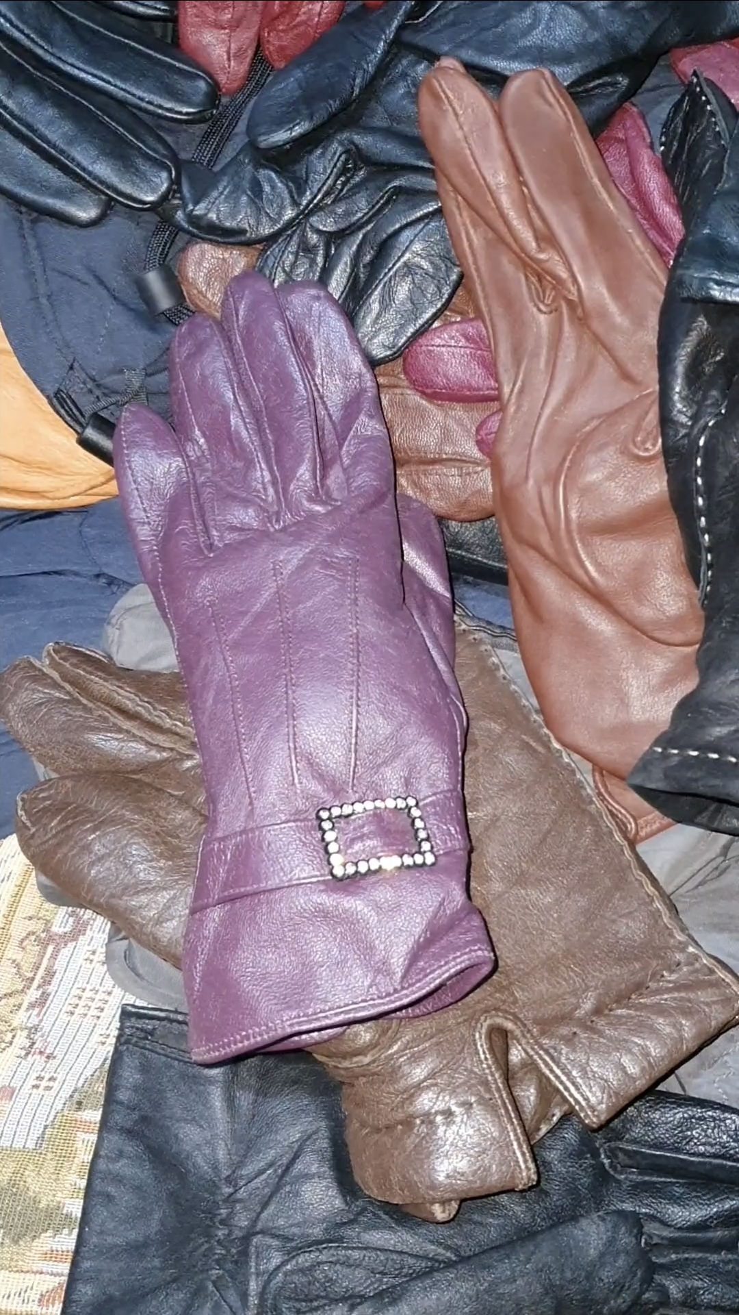 Original Leather Gloves For Men Women