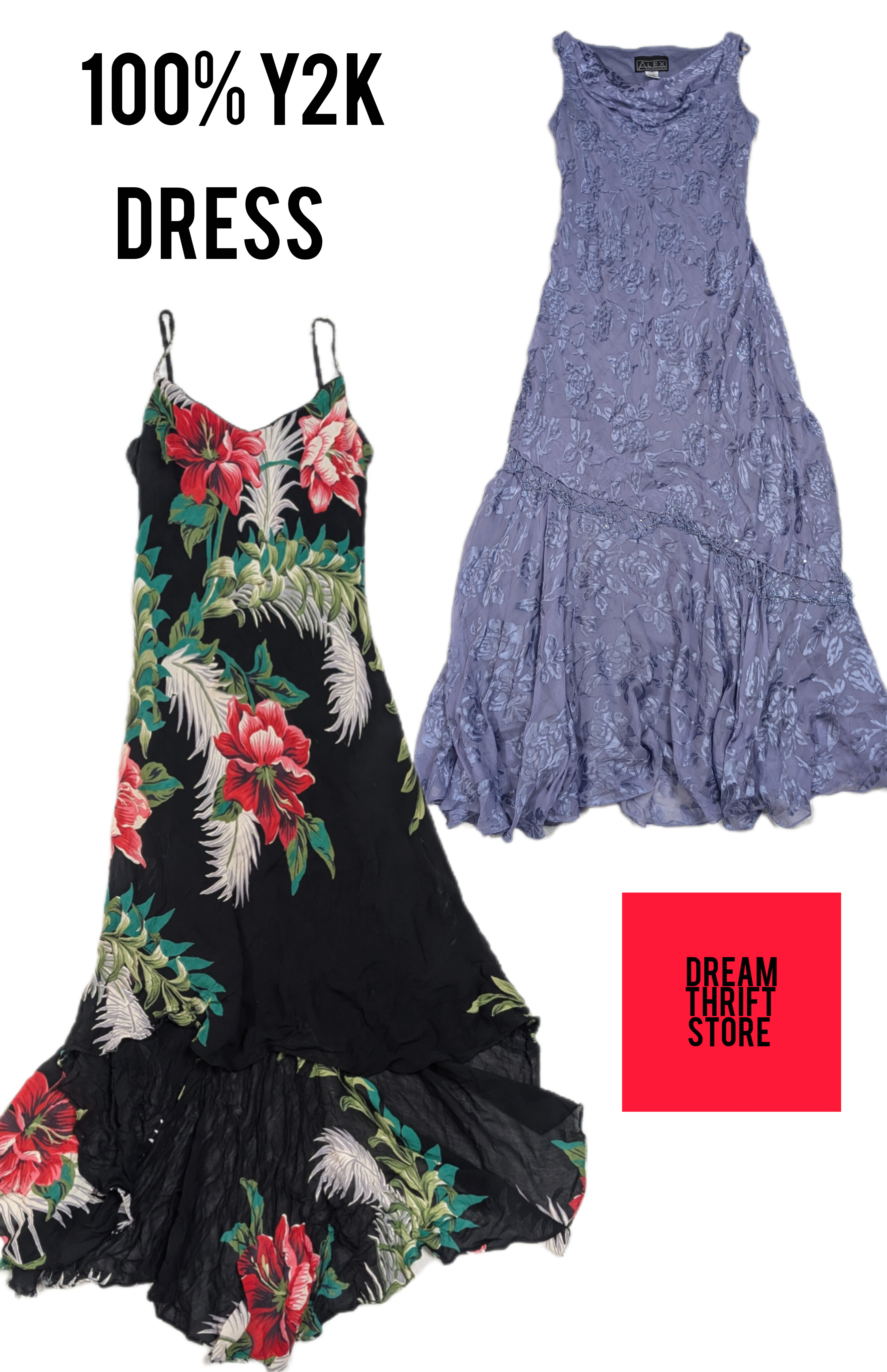 DESIGNER DRESS ( BRANDS INCULOADED) ALEX,EVA BLUE,..