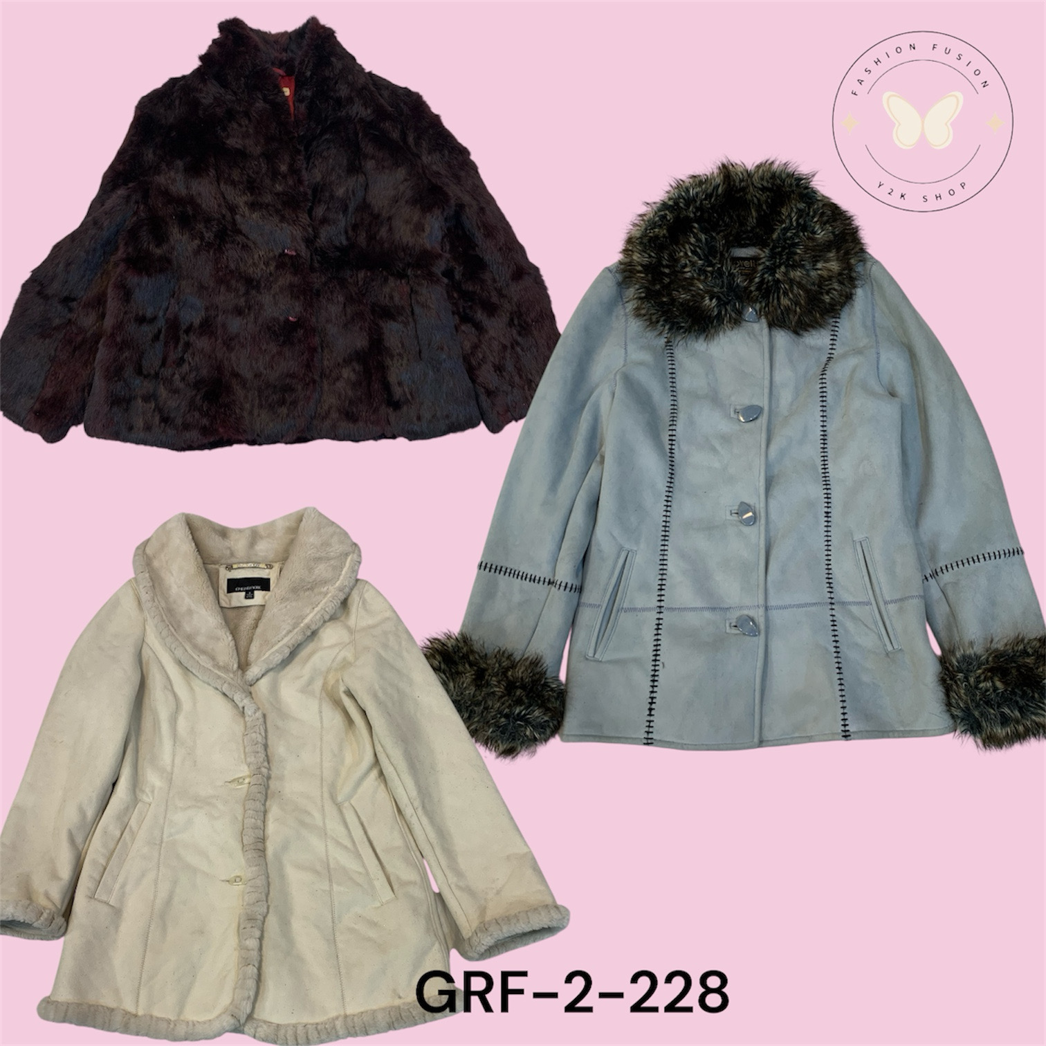 Women’s Luxury Faux Fur Jacket – Plush Winter Stat..