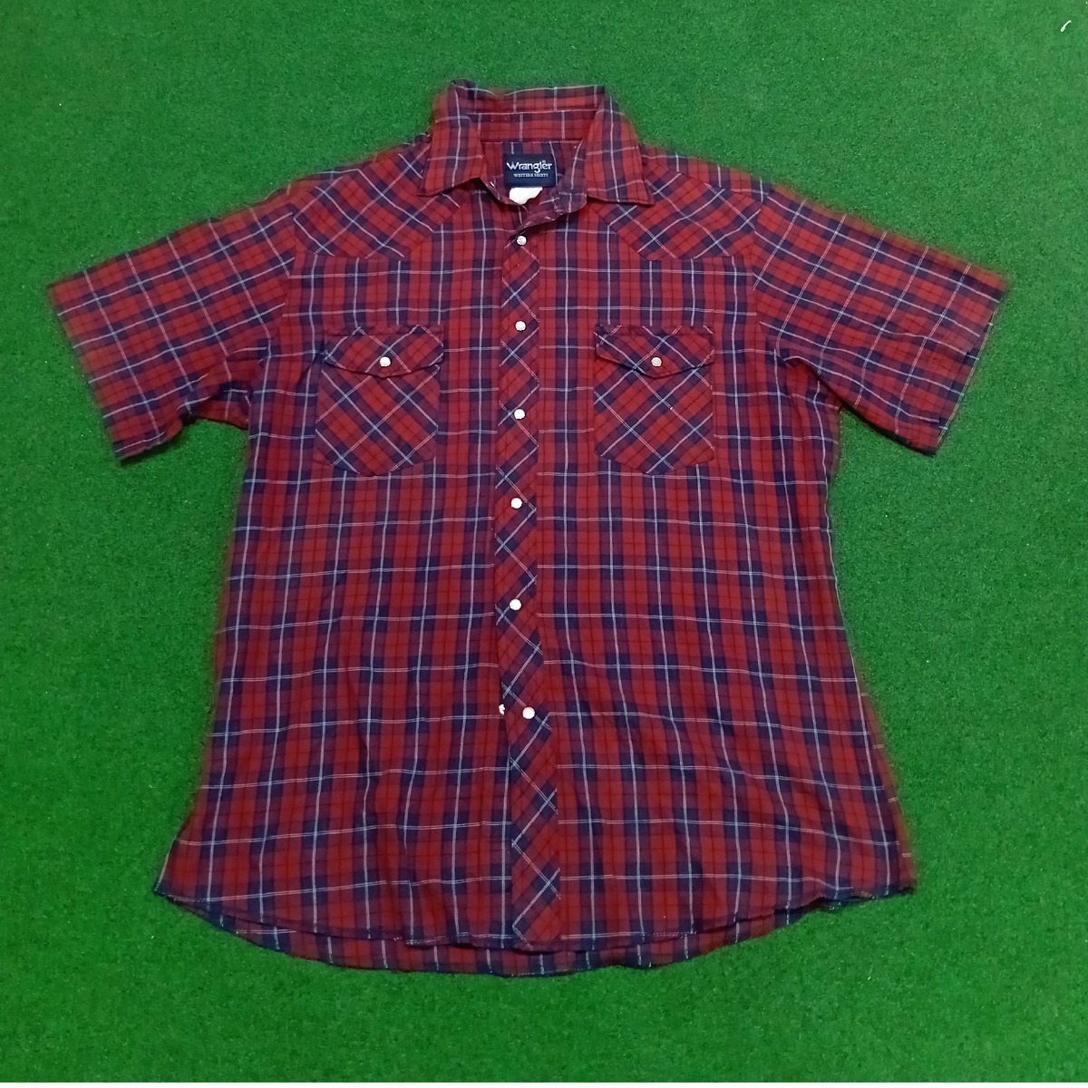 Mms251 Wrangler Camicia a Bottone