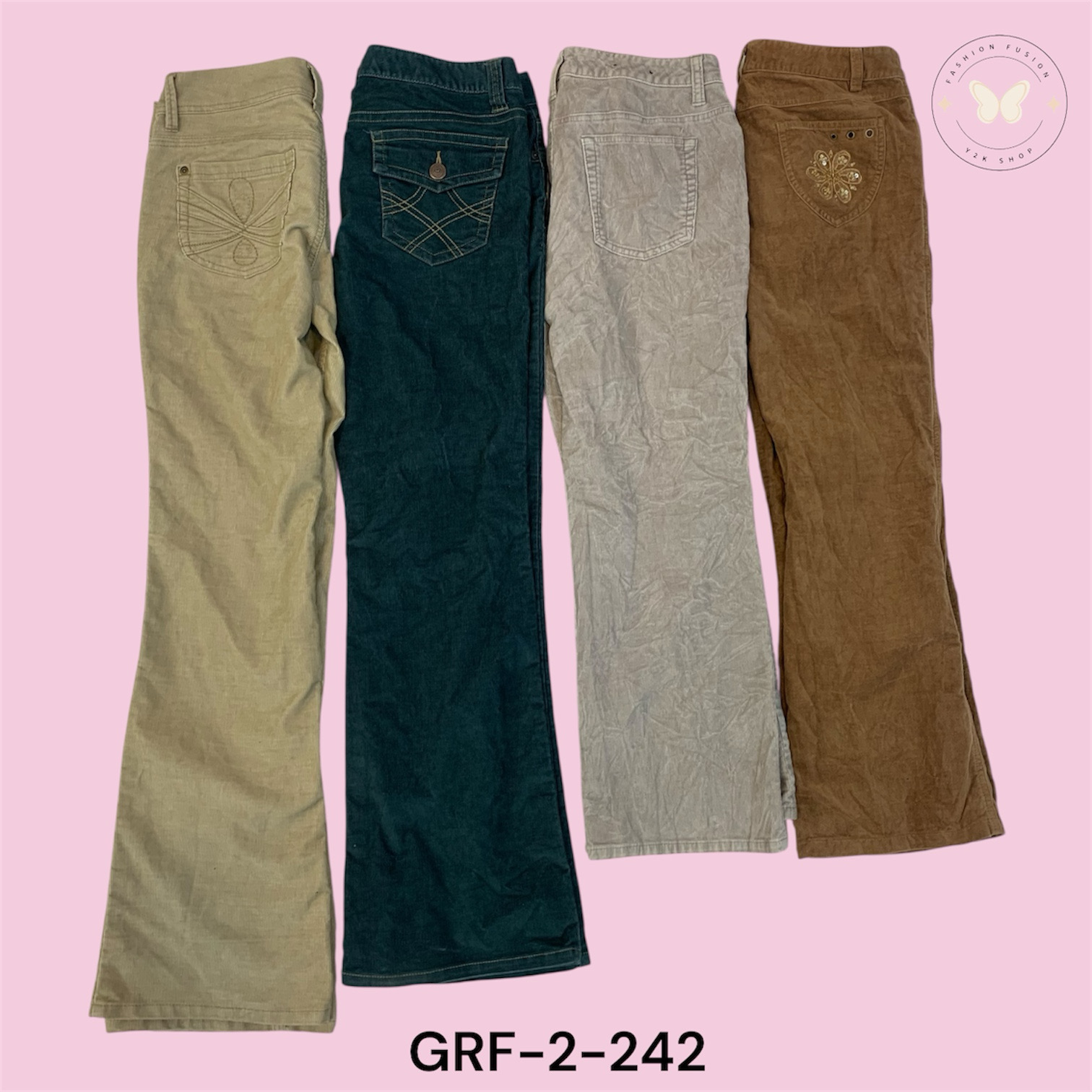 Courday Men’s Slim Fit Corduroy Pants – Stretch Co..