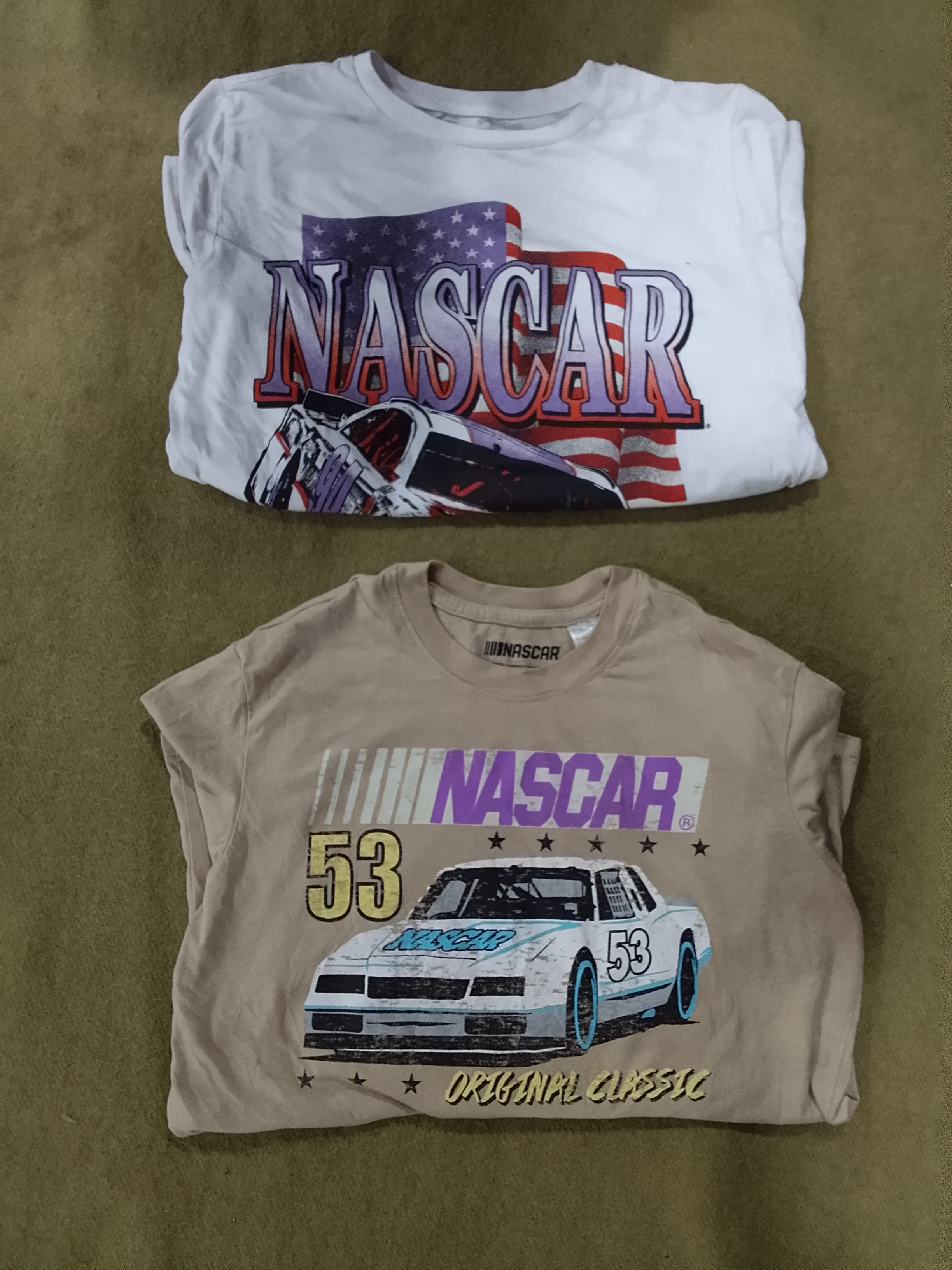 Camisetas da NASCAR