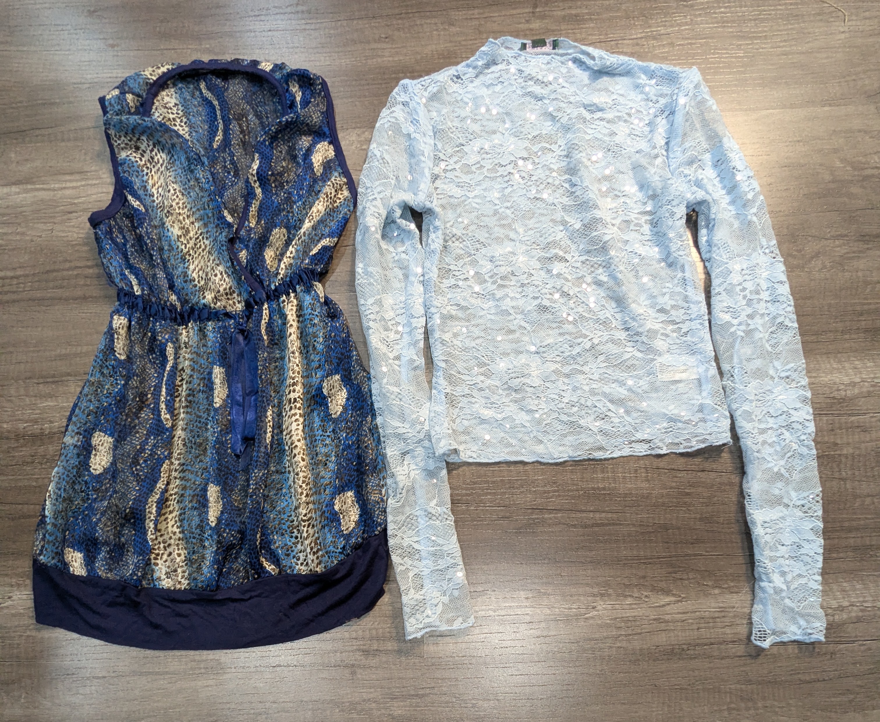 3953 - Y2K Stil Blusen