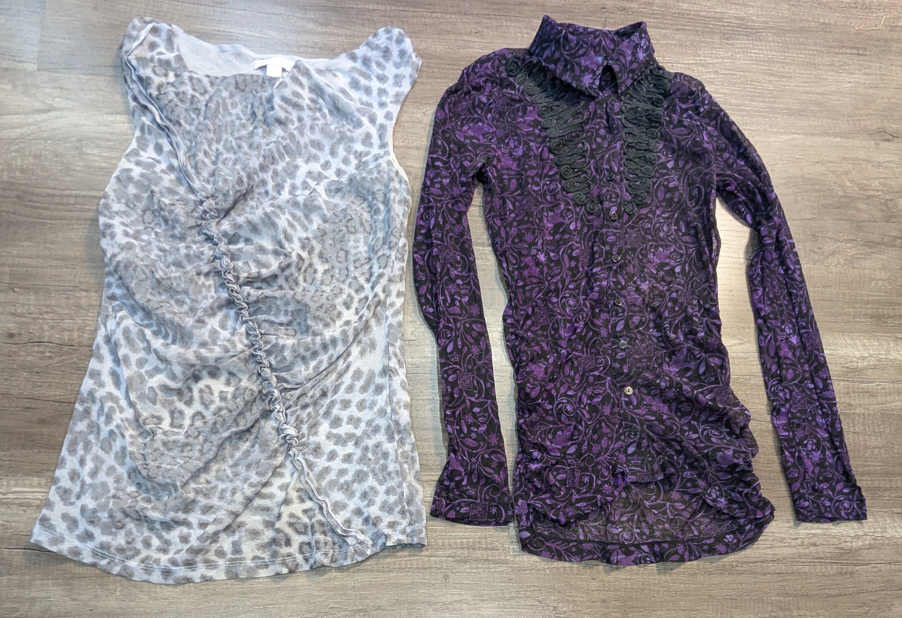 3954 - Bluse in stile Y2K