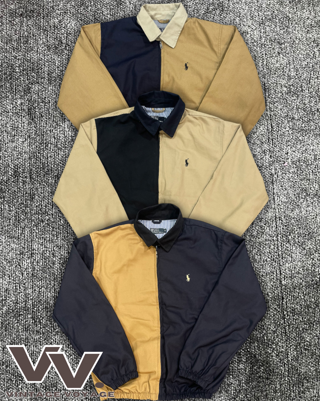 Ralph Lauren upcycle Harrington Jackets #21226