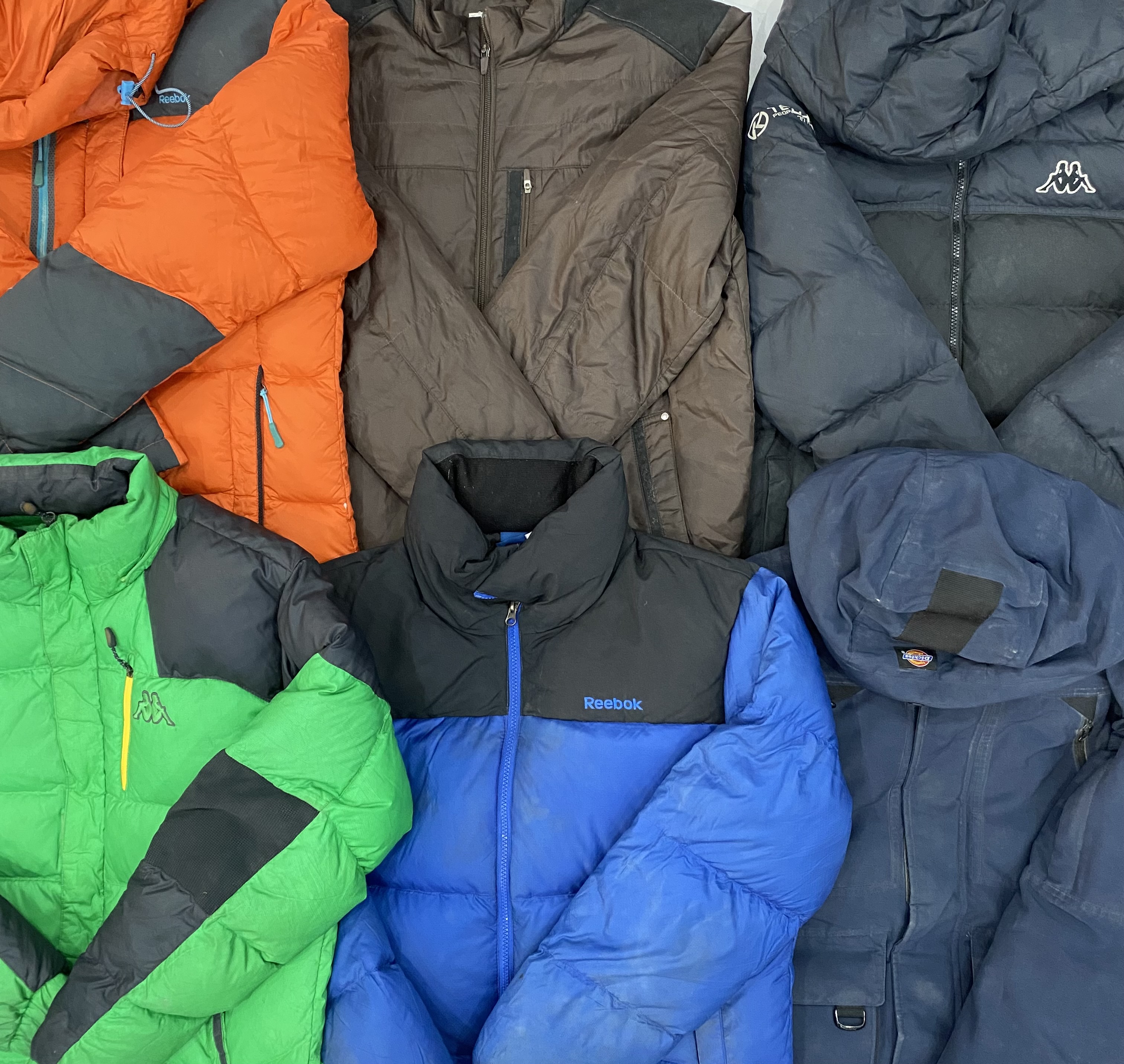 Branded Mix Puffer Jackets