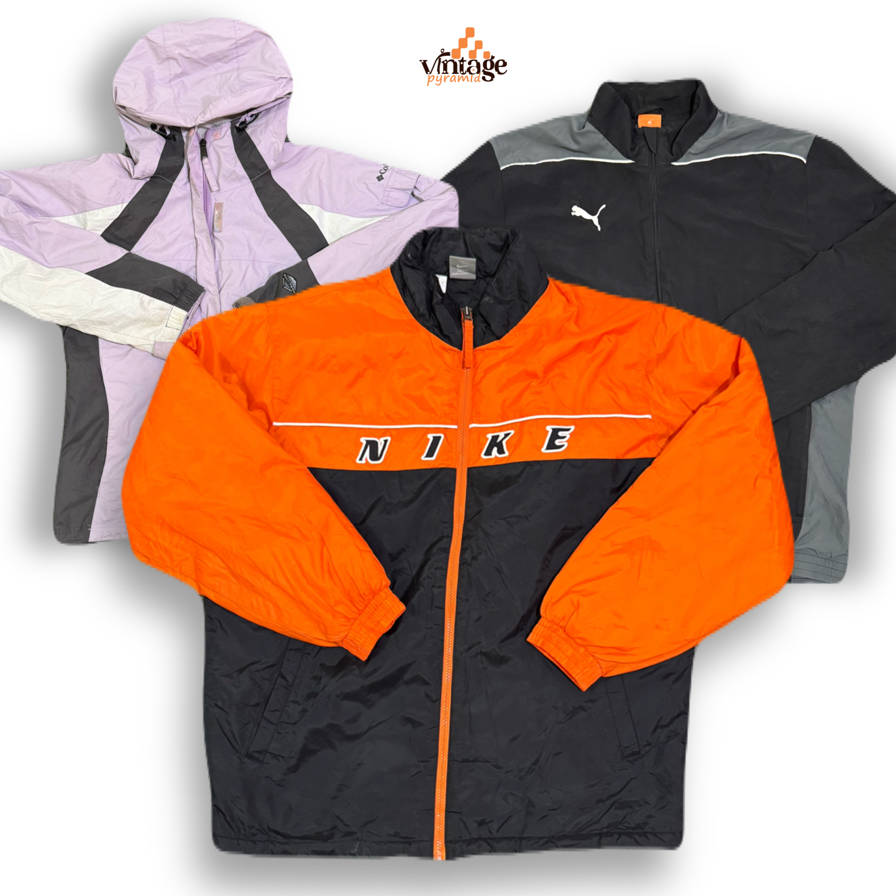 VPX1321 Vintage Nike,Adidas & Puma Jacken