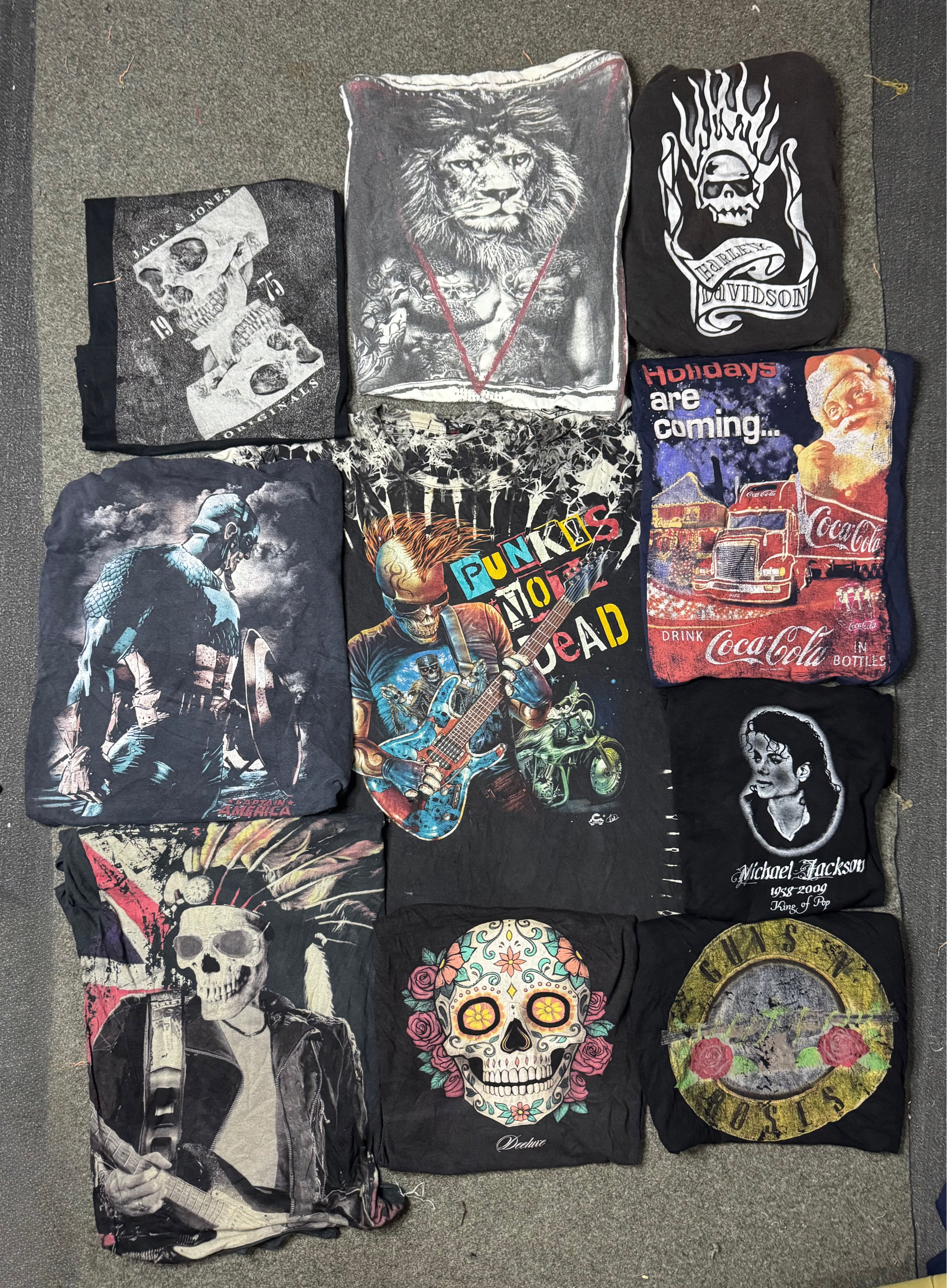 Vintage Music & Printed Tees