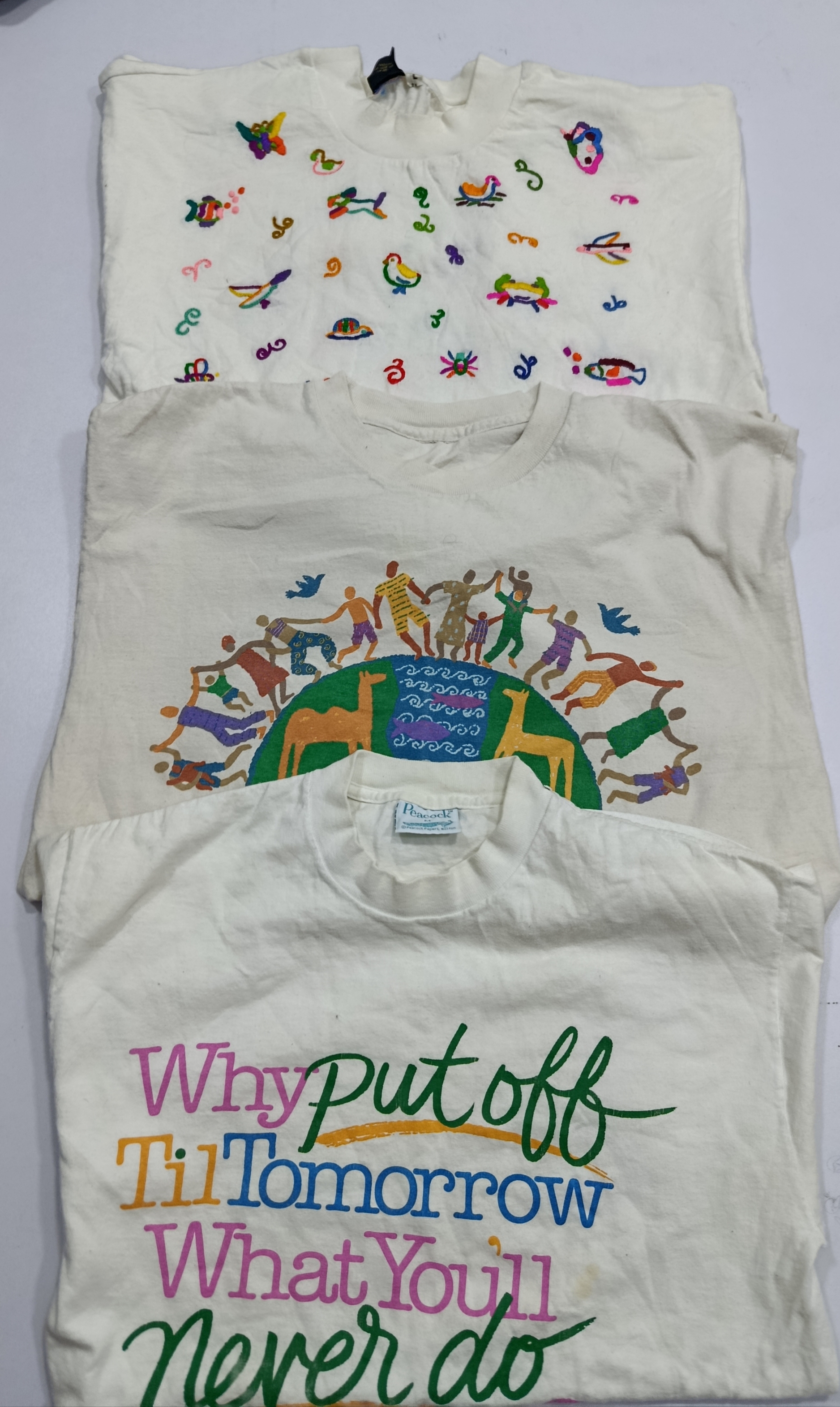 Maglietta bianca Single Stitch 13Pcs (RV # 350)