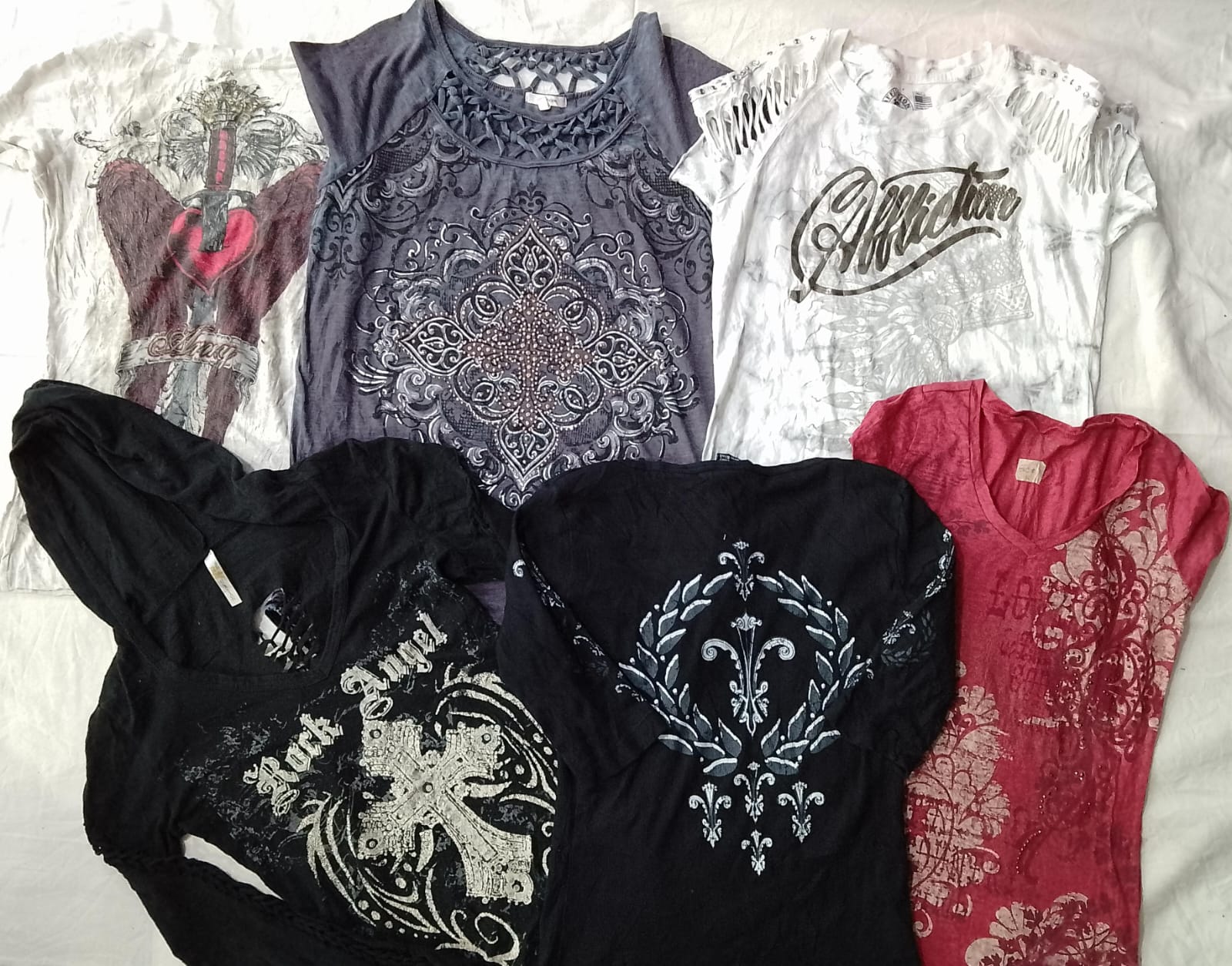 CR6705 Y2K Baby Tees